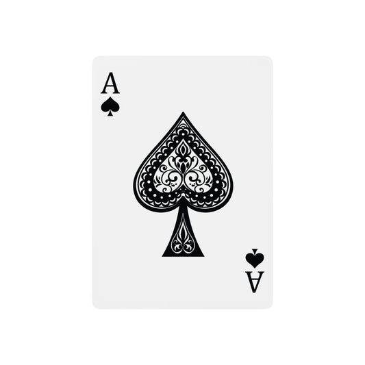 Lumpy Donut Playing Decks - 52-cards - red vivid donuts w/light blue background
