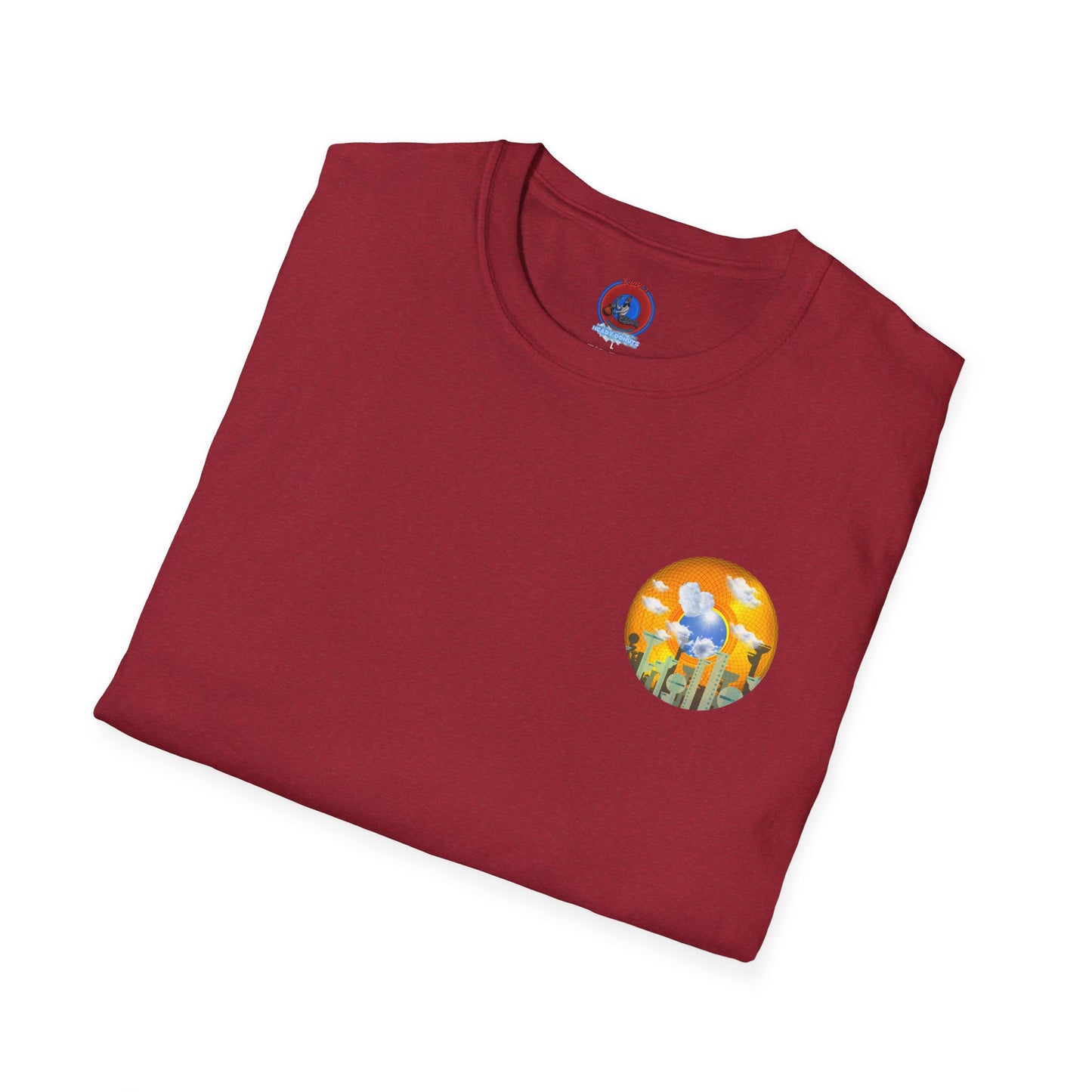 Classic Donut Tee - Unisex Soft-Style - "The Golden Age of Donuts" - golden donut
