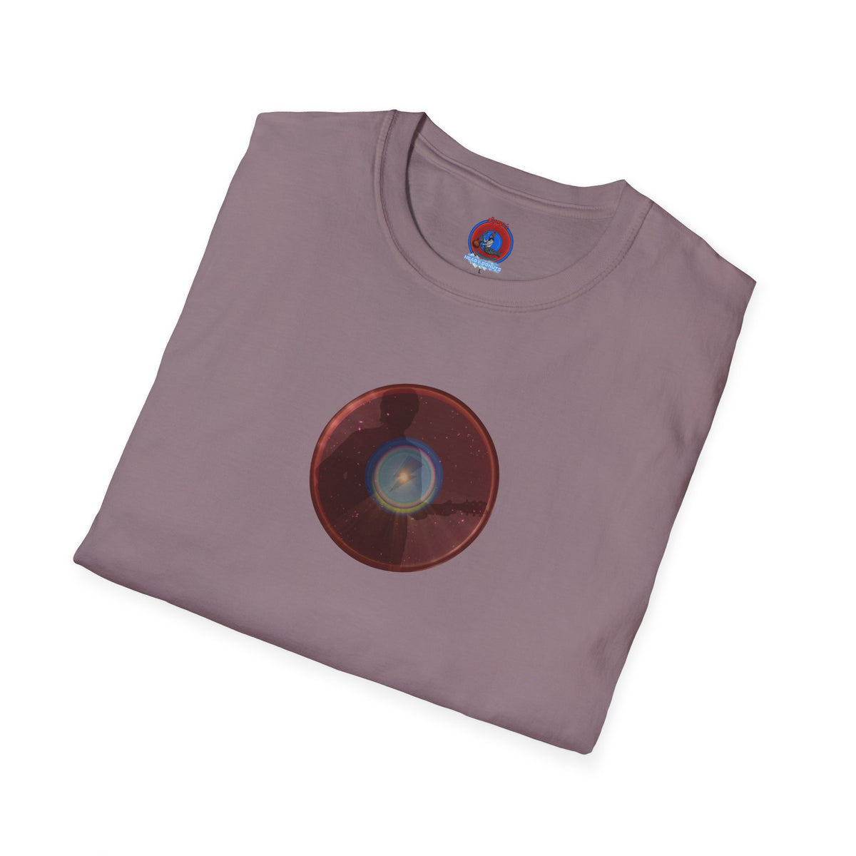 Classic Donut Tee - Unisex Soft-Style - "The Unofficial Bowie, MD Donut" - series 1.0 - crimson donut