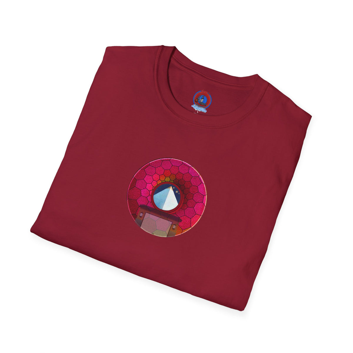 Classic Donut Tee - Unisex Soft-Style - "Limestone Donuts so Large" - variant 6 - green hexadonut