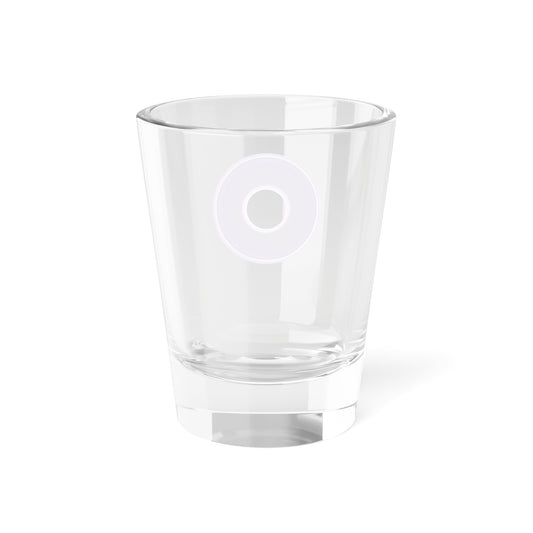 Bad Fishy Too - "Plain Vivid Purple Donut" - Shot Glass, 1.5oz