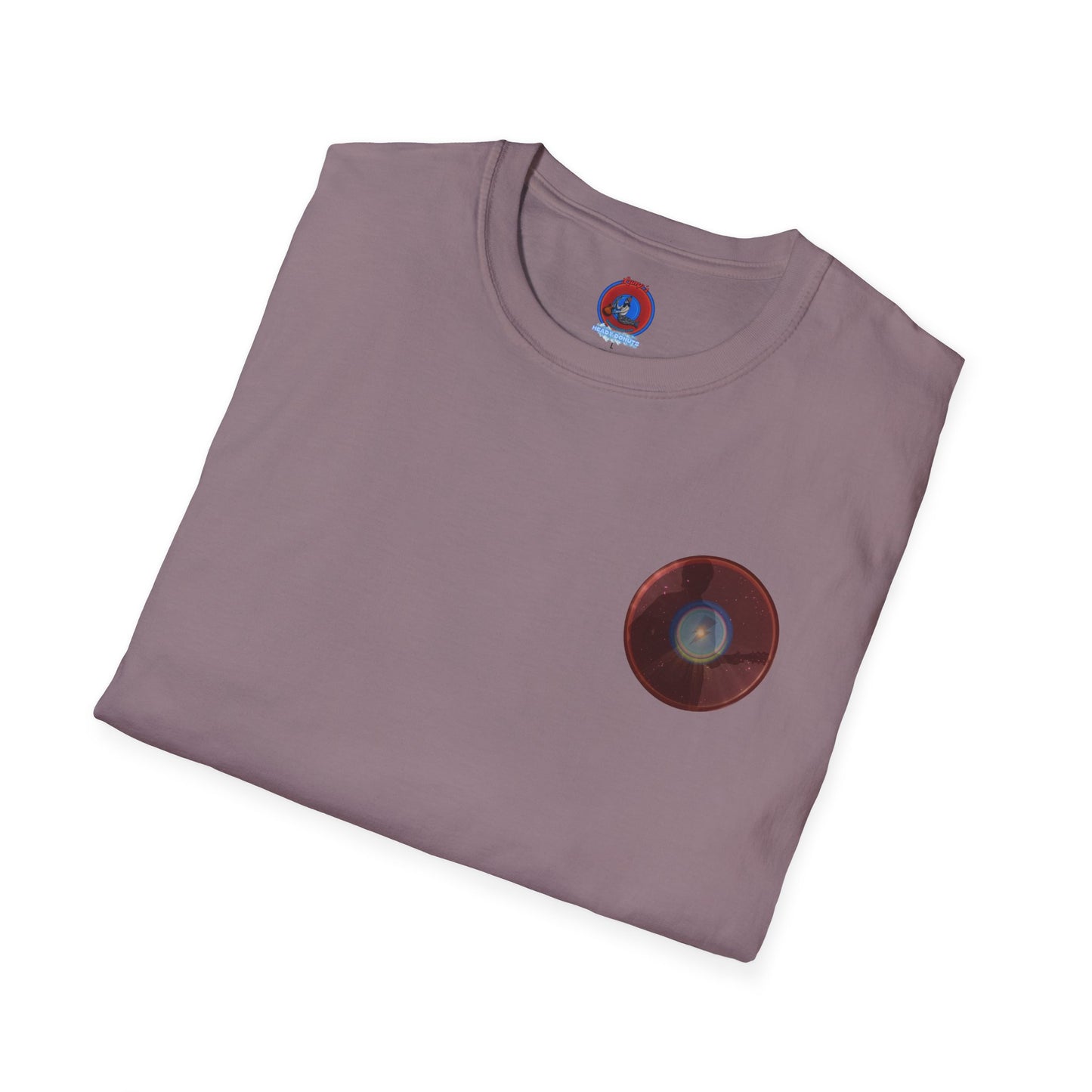Classic Donut Tee - Unisex Soft-Style - "The Unofficial Bowie, MD Donut" - series 1.0 - crimson donut