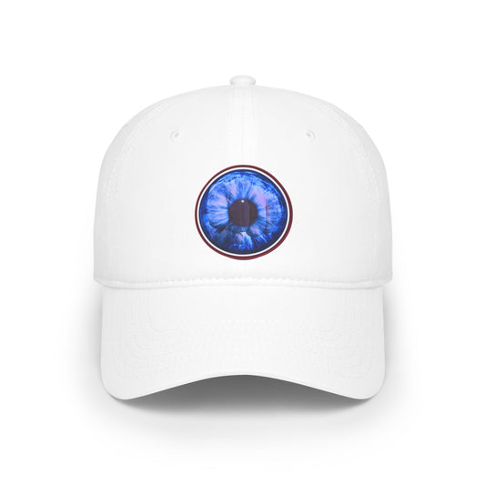 Lumpy Donut Baseball Cap - "Wilson's Eye Sore Donut Cap" - variant 1 - blue idonut w/