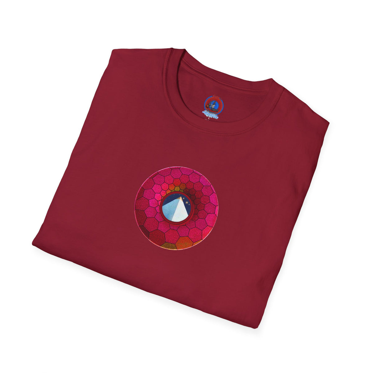 Classic Donut Tee - Unisex Soft-Style - "Limestone Donuts so Large" - variant 5 - green hexadonut