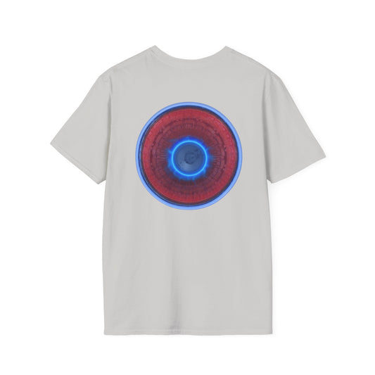 Classic Donut Tee - Unisex Soft-Style - "Homer's Pefect Donut" - series 1.0 - variant 3 - light blue edging