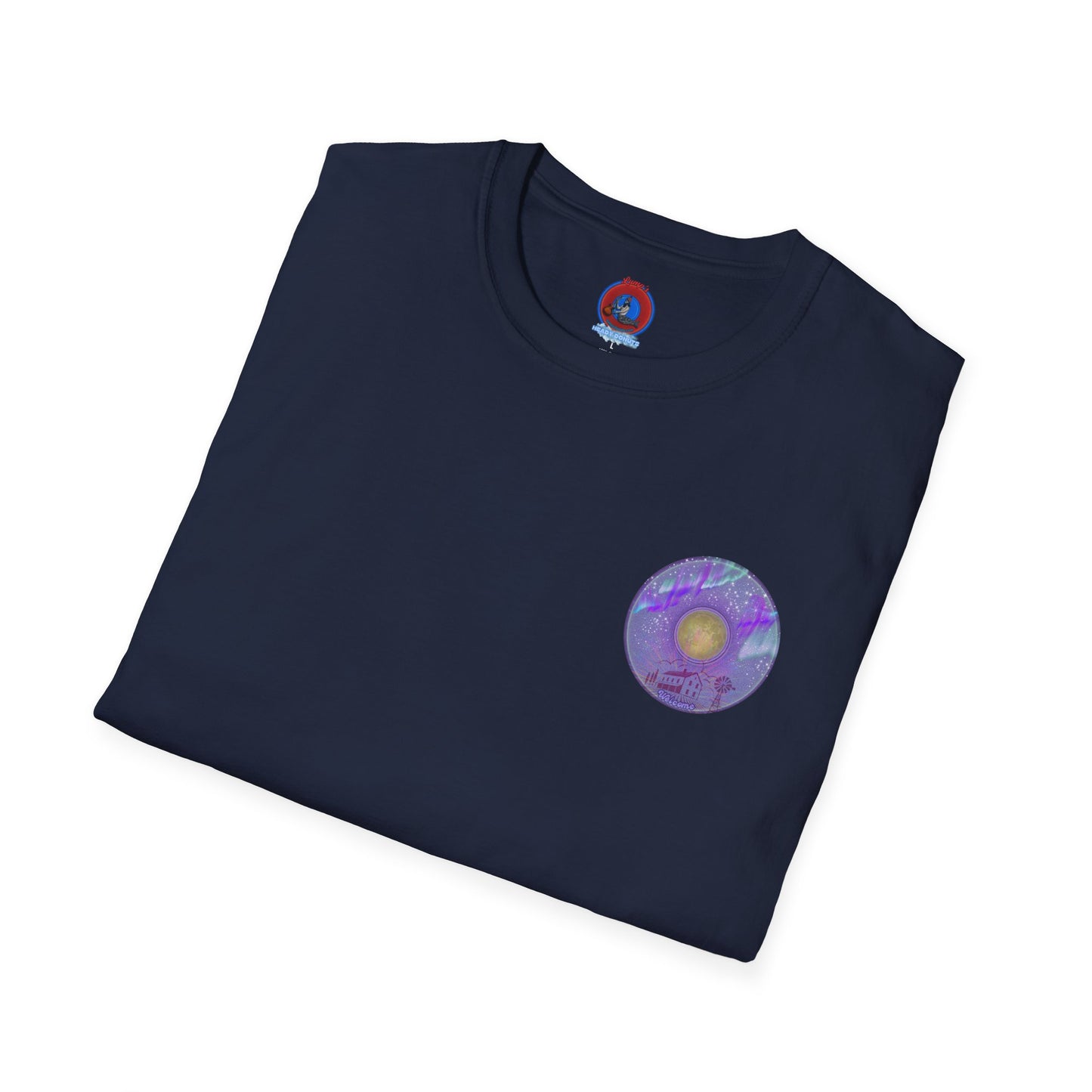 Classic Donut Tee - Unisex Soft-Style - "Welcome, this is your Donut" - series 1.0 - purple donut