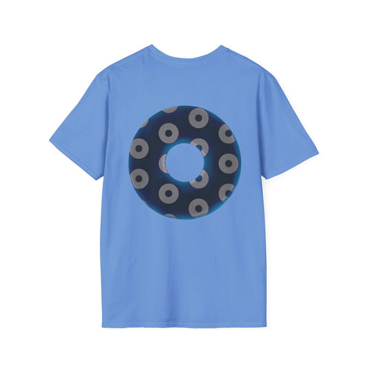 Plain Donuts/Unisex Soft-Style - "Plain Blimpy Paradoxical Donuts" - dark blue/gray donuts