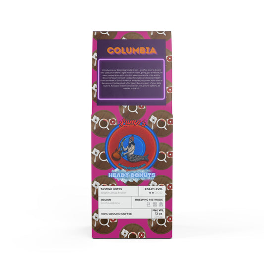 Lumpy Coffee Traders - "Columbia House CDs" - featuring Colombia Single Origin Coffee (Light-Medium Roast)