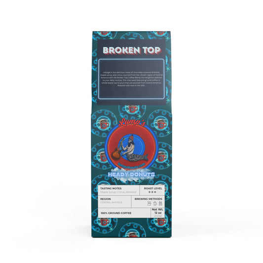 Lumpy Coffee Traders - "Good to Last Leaky Drop" - featuring Broken Top Coffee Blend (Medium Roast)