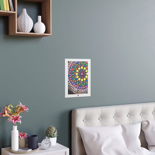 Matters Artwork - "Orbitals in Motion" - Poster Nut Print - 11" x 14"
