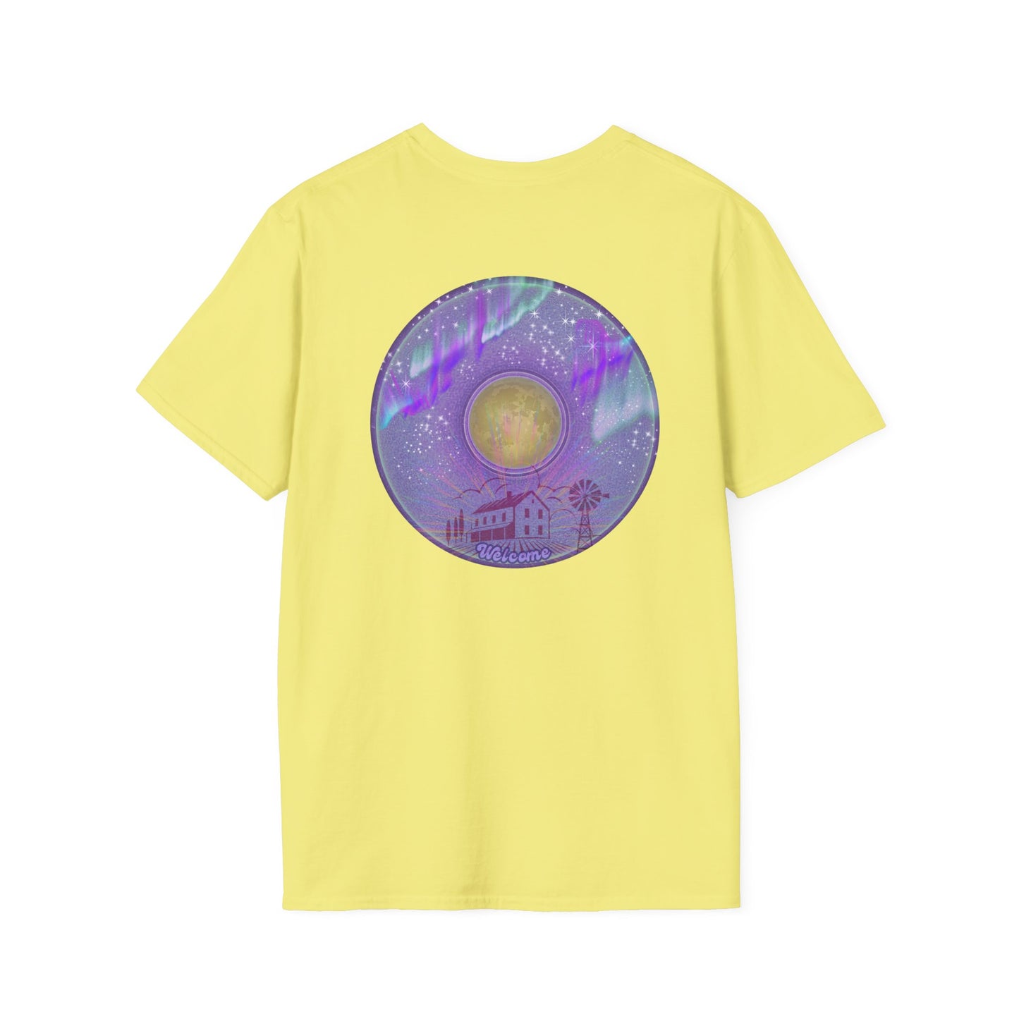 Classic Donut Tee - Unisex Soft-Style - "Welcome, this is your Donut" - series 1.0  - purple donut