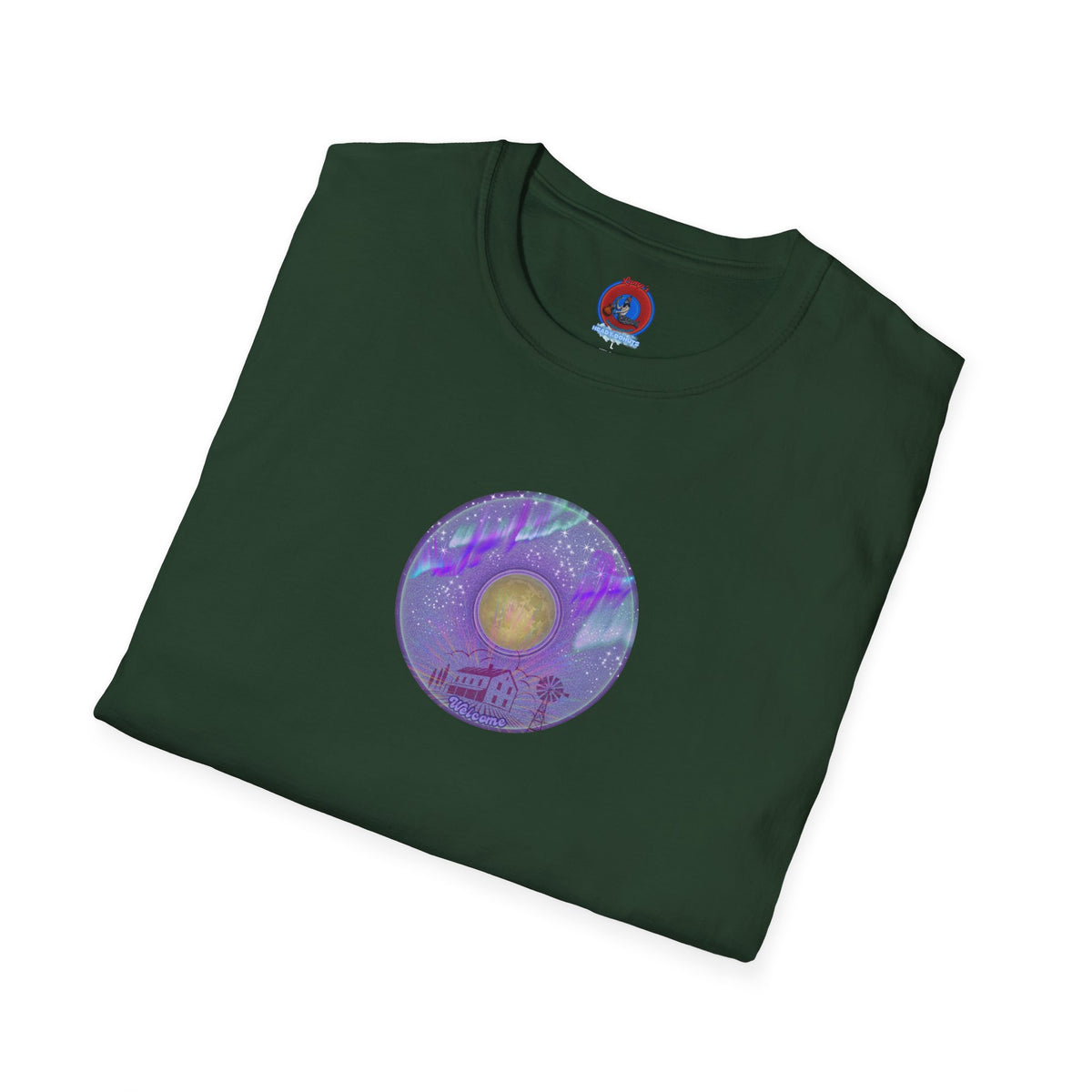 Classic Donut Tee - Unisex Soft-Style - "Welcome, this is your Donut" - series 1.0  - purple donut