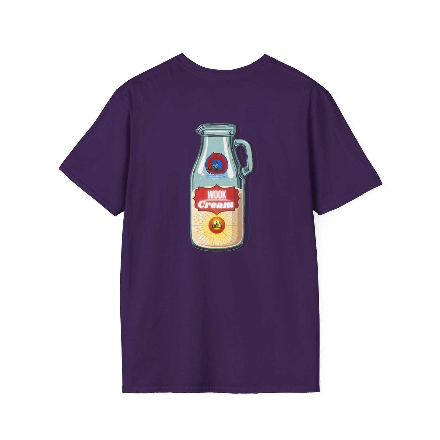 Classic Donut Tee - Unisex Soft-Style - "Wooked Cream - YEMSG Donut " - bottle - variant 8