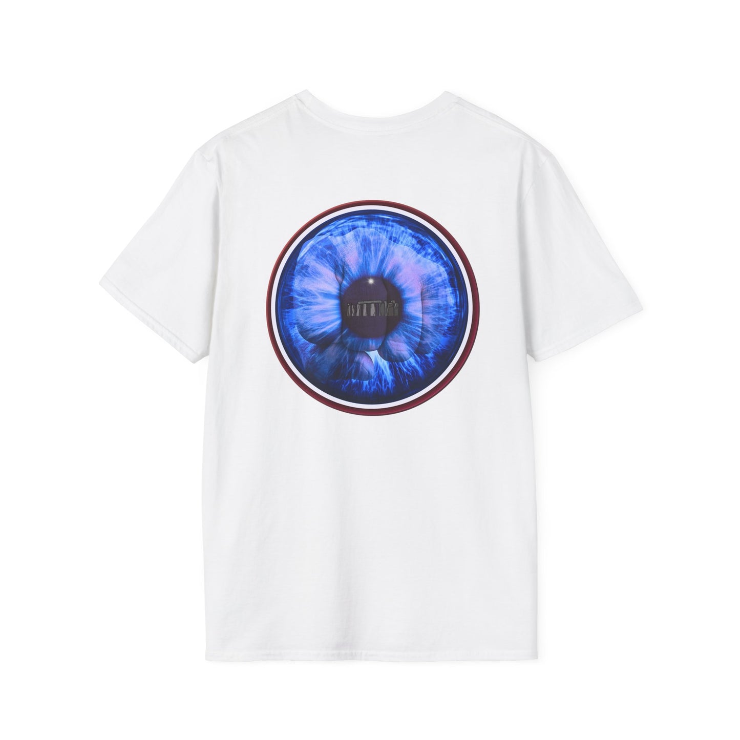 Classic Donut Tee - Unisex Soft-Style - "Wilson's Eyesore Donut Tee" - blue idonut - variant 3