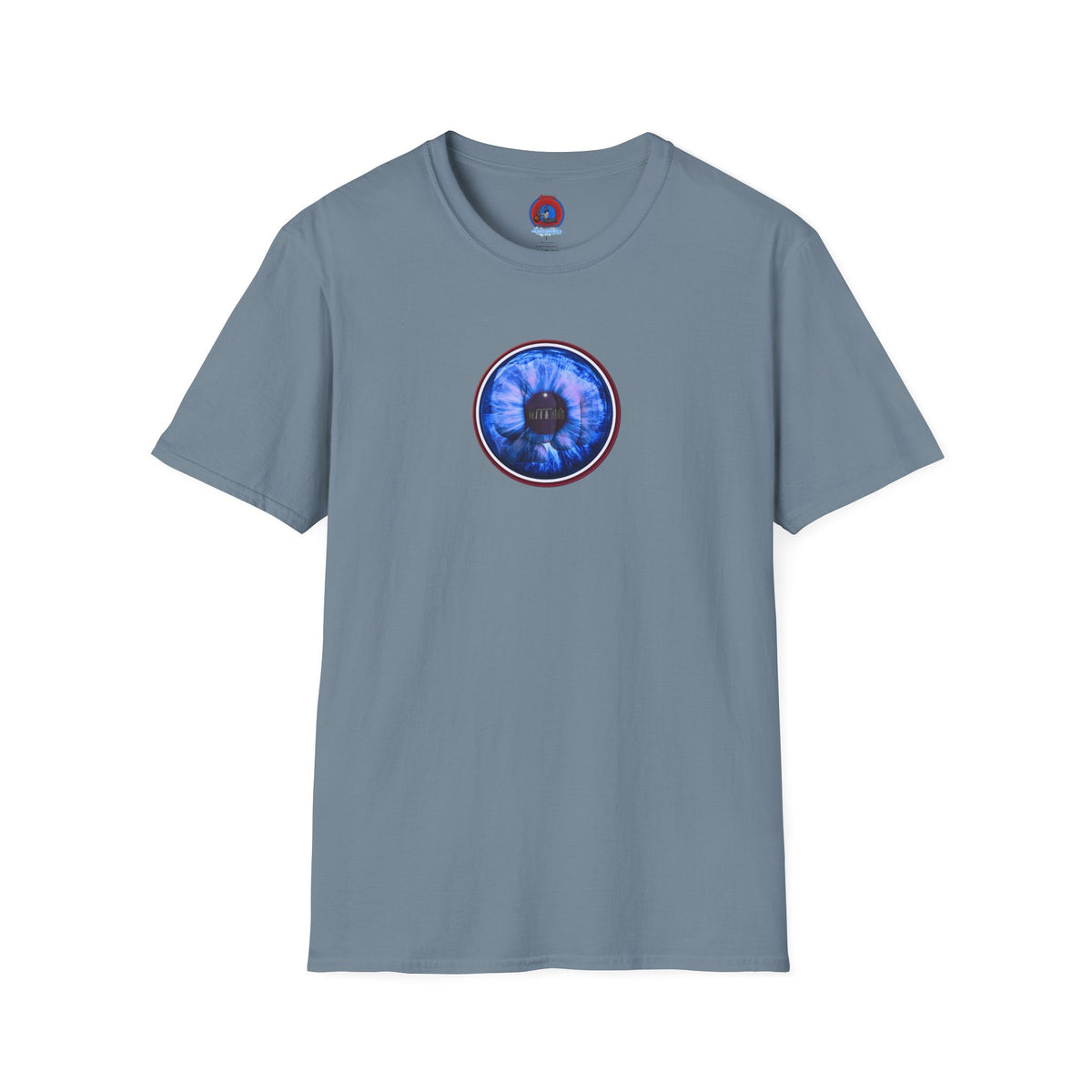 Classic Donut Tee - Unisex Soft-Style - "Wilson's Eyesore Donut Tee" - blue idonut - variant 3