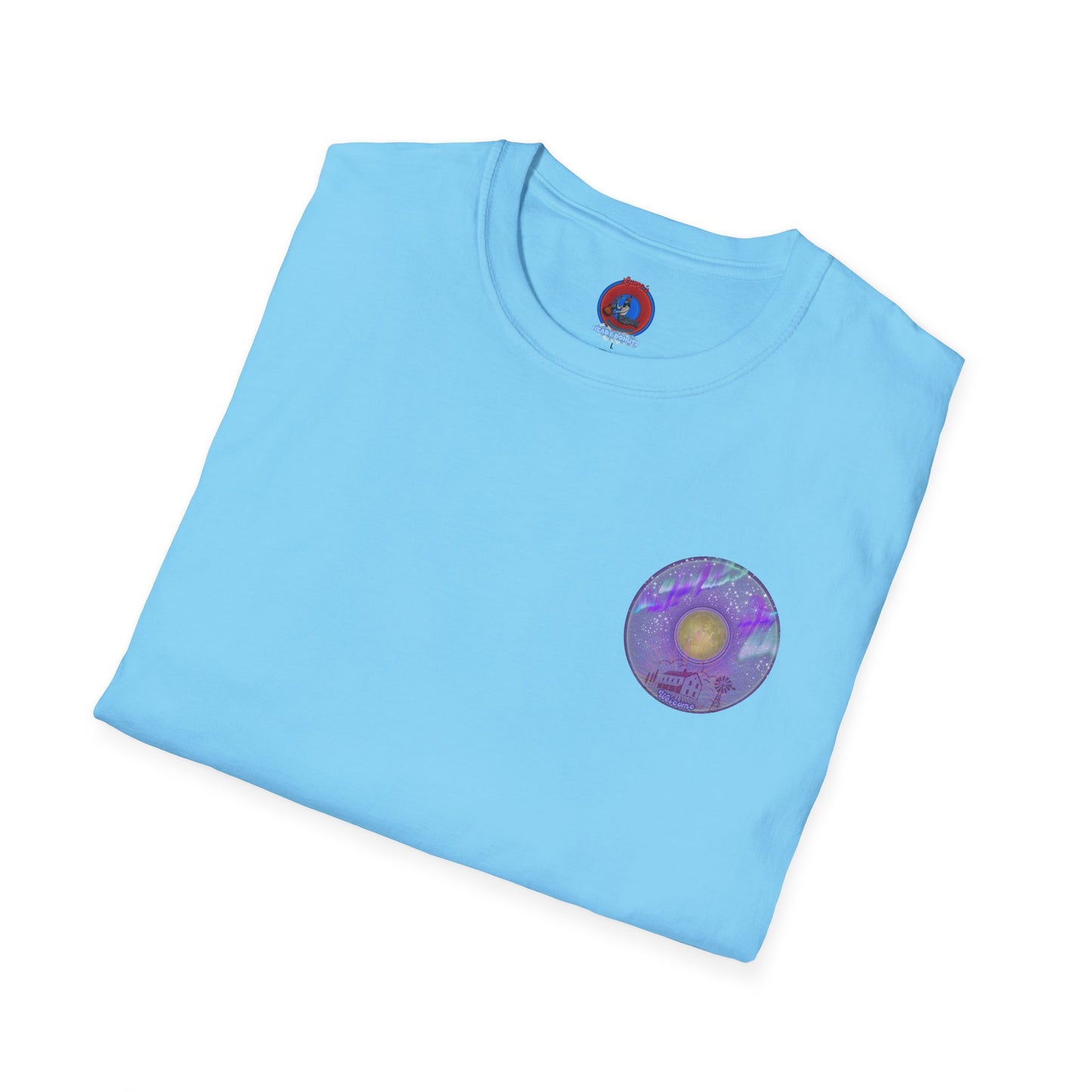 Classic Donut Tee - Unisex Soft-Style - "Welcome, this is your Donut" - series 1.0  - purple donut
