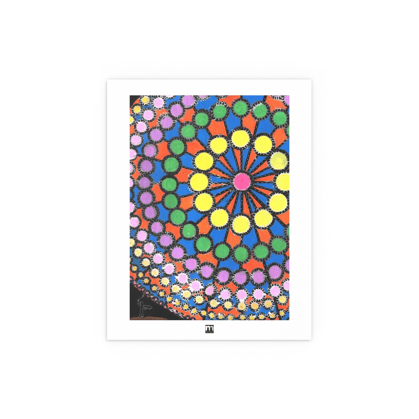 Matters Artwork - "Orbitals in Motion" - Poster Nut Print - 11" x 14"
