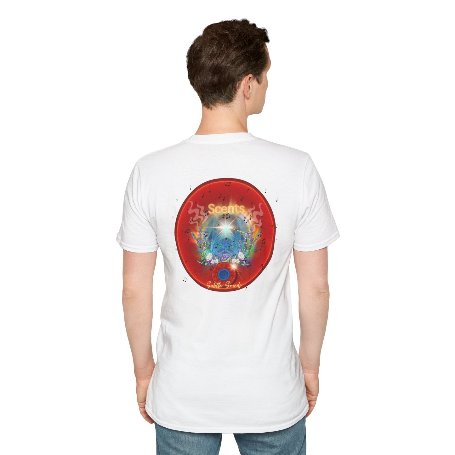 Classic Donut Tee - Unisex Soft-Style - "The Sweet Smell of Donuts" - series 1.0  - red donut