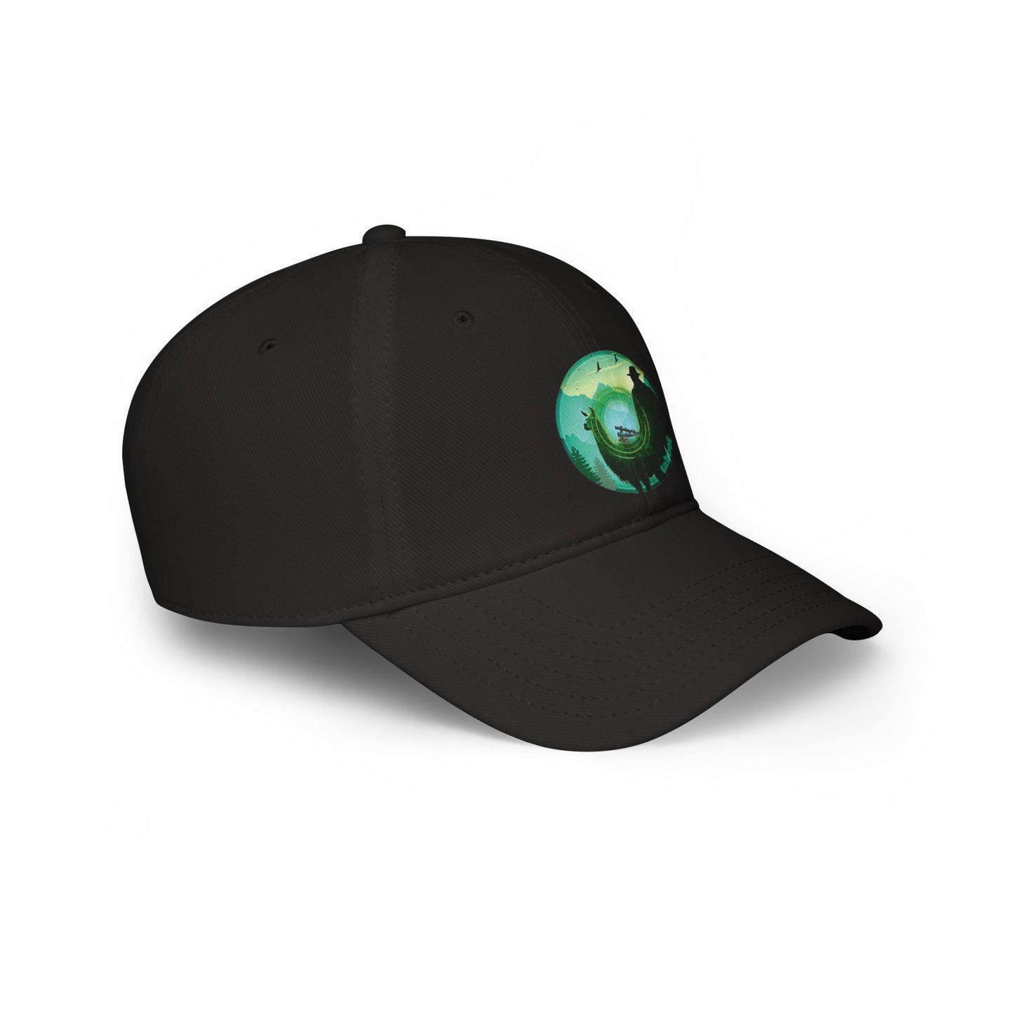 Lumpy Donut Baseball Cap - "The Taboo(t) Donut Cap" - green pic donut w/