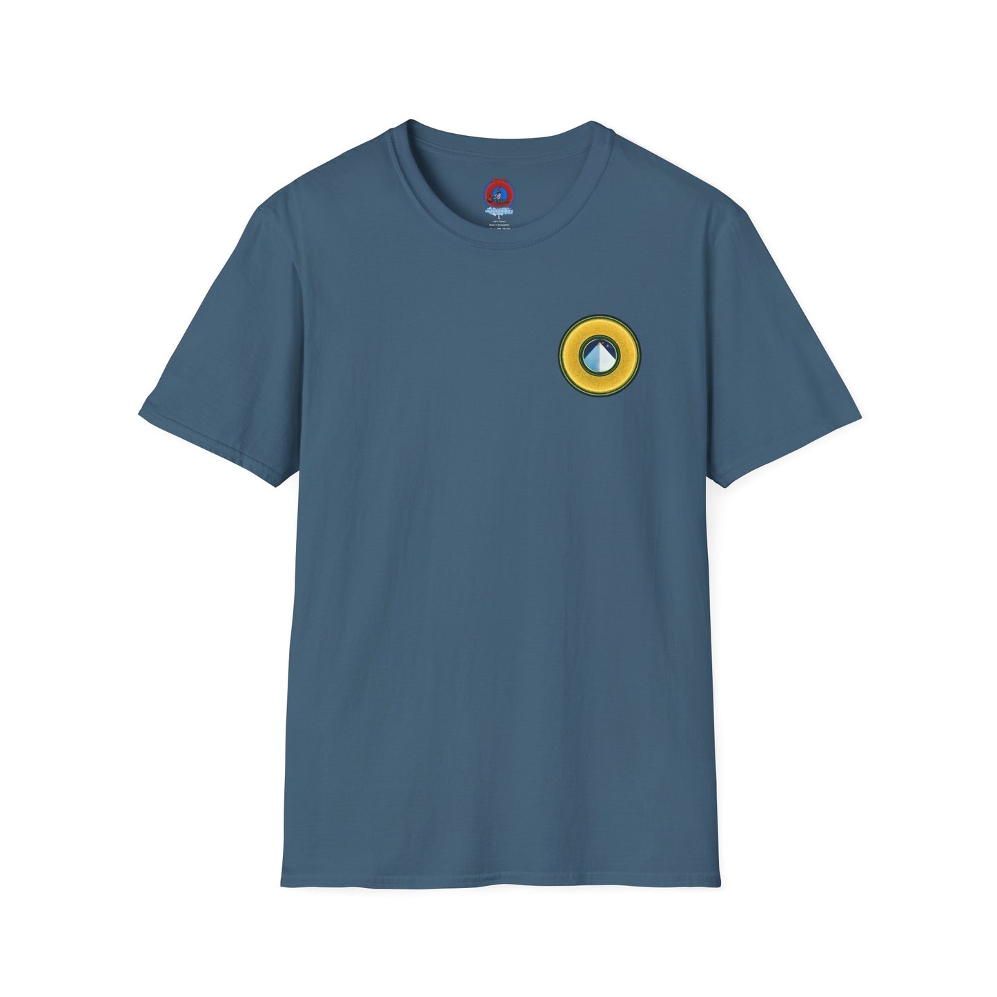 Classic Donut Tee - Unisex Soft-Style - "Limestone Donuts so Large" - variant 3 - golden donut