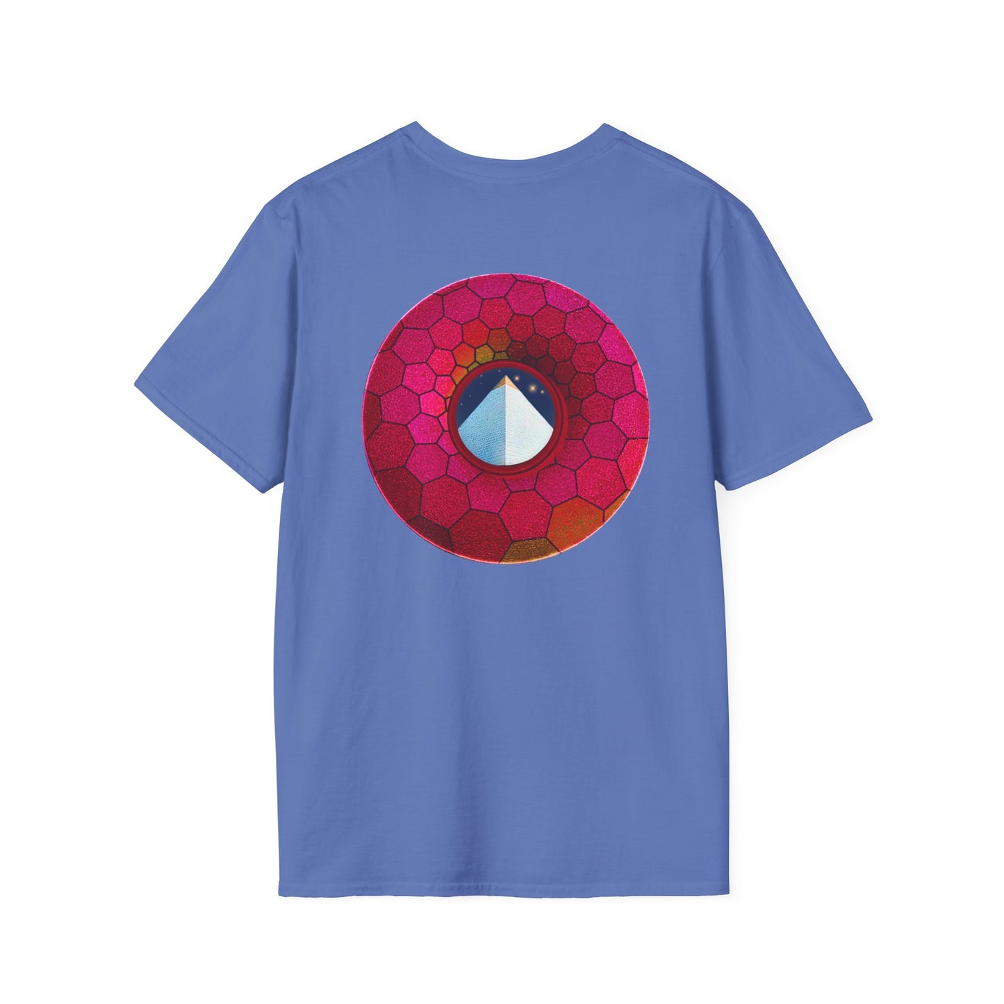 Classic Donut Tee - Unisex Soft-Style - "Limestone Donuts so Large" - variant 5 - green hexadonut