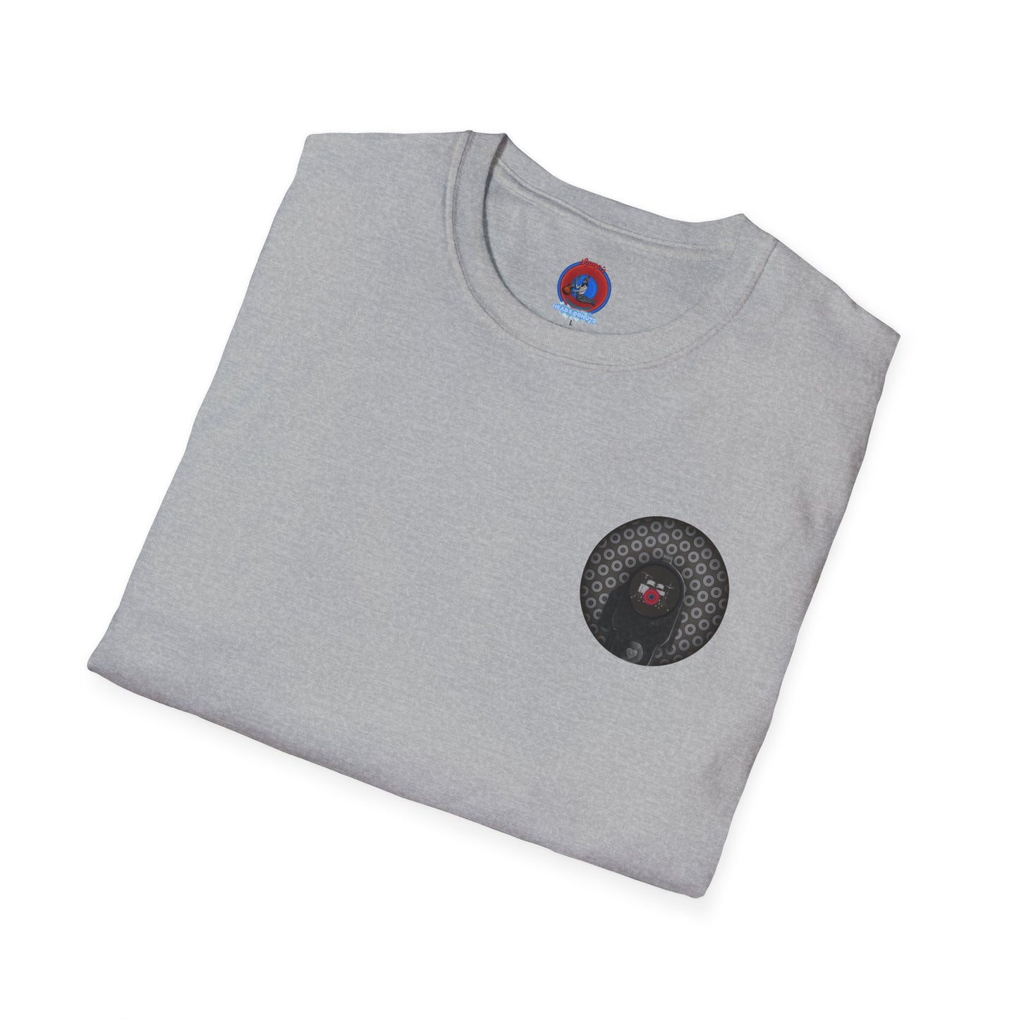Classic Donut Tee - Unisex Soft-Style - "Lifesaving Donut" - series 1.0 gray paradoxical donut