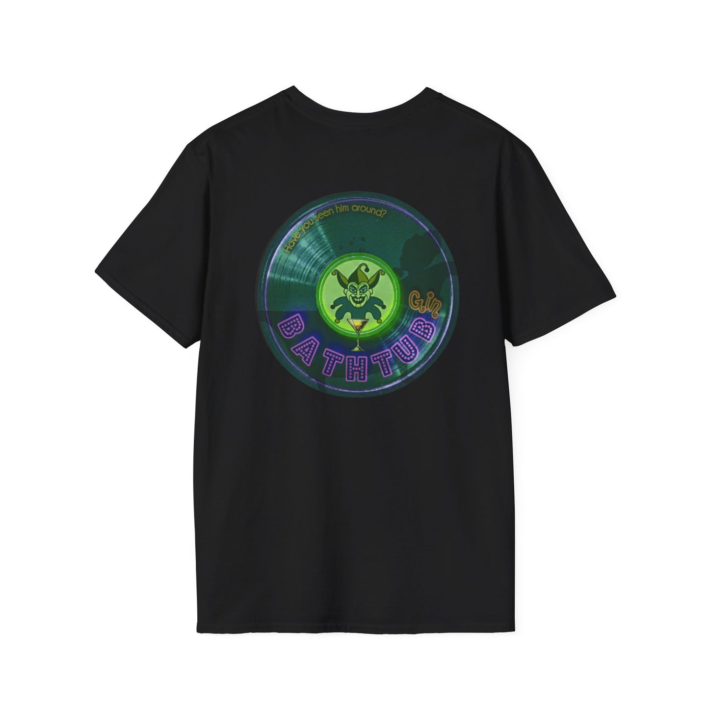Classic Donut Tee - Unisex Soft-Style - "The Joker's Personal Tees - Ambassador Edition" - series 1.0 - variant 2 - dark teal donut