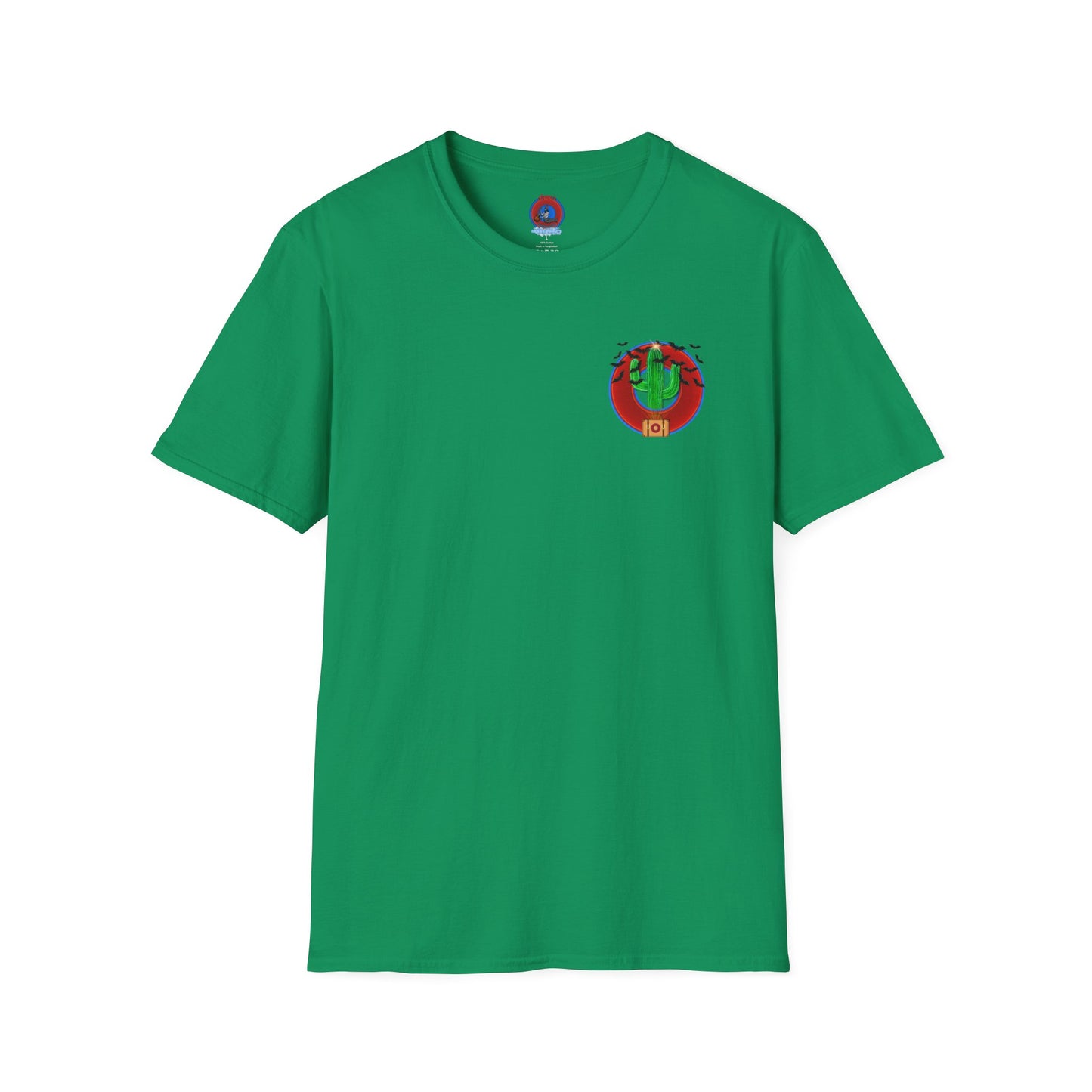 Classic Donut Tee - Unisex Soft-Style - "Raoul Duke's Sinfully Delicious Donut" - vivid red donut