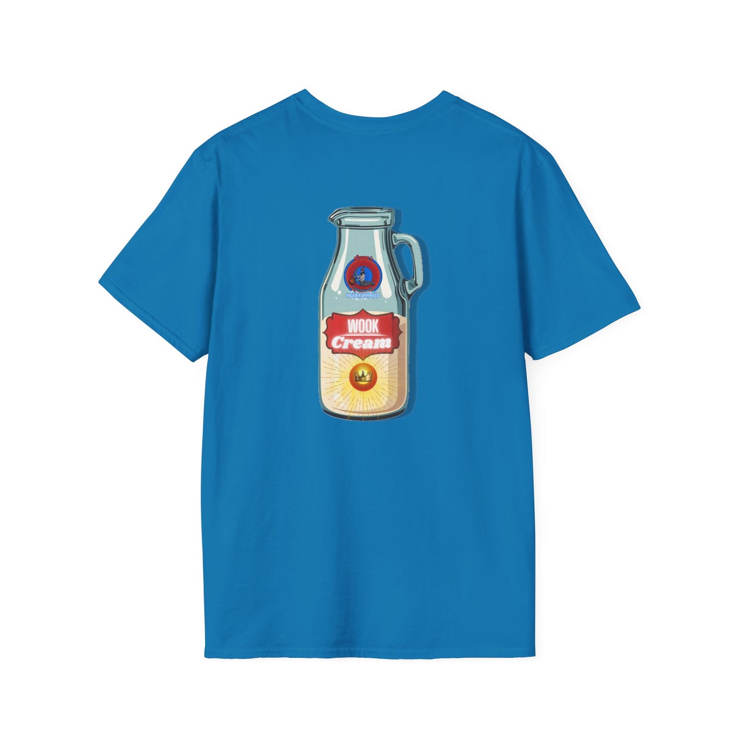 Classic Donut Tee - Unisex Soft-Style - "Wooked Cream - YEMSG Donut " - bottle - variant 8