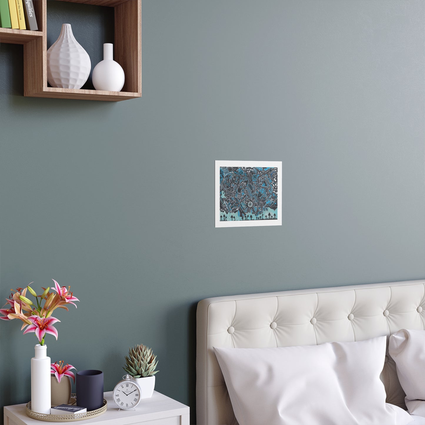 Grip the Goods - "Blunt Force Vision" - variant 1 - blue - 11" x 9"