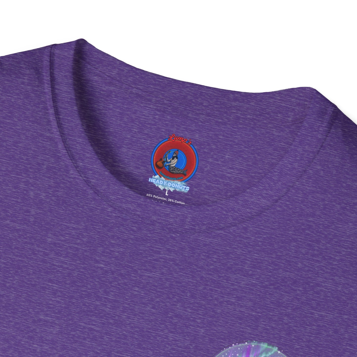 Classic Donut Tee - Unisex Soft-Style - "Welcome, this is your Donut" - series 1.0  - purple donut