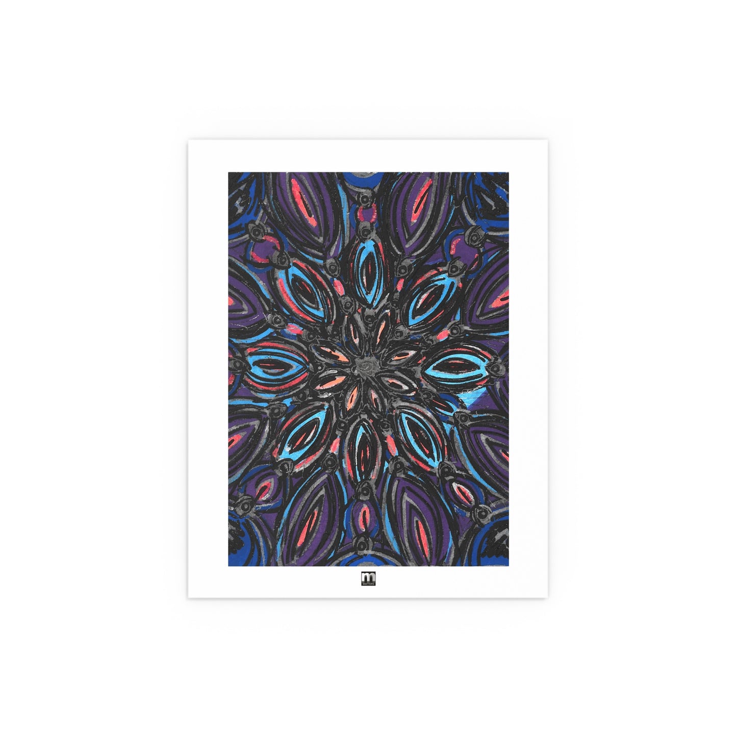 Matters Artwork - "Nucleus" - Poster Nut Print - 11" x 14"