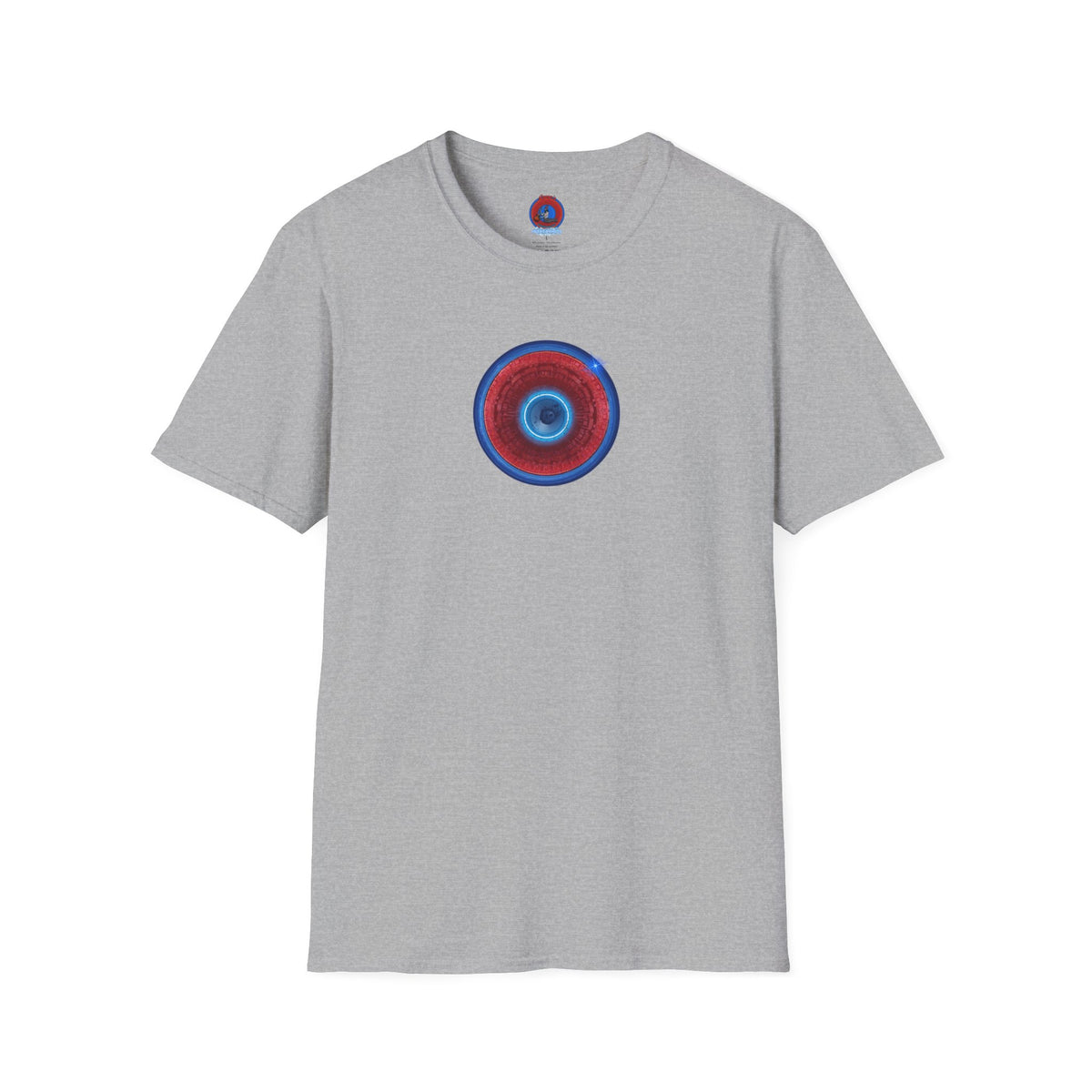 Classic Donut Tee - Unisex Soft-Style - "Homer's Perfect Donut" - series 1.0  - variant 2 - dark blue edging