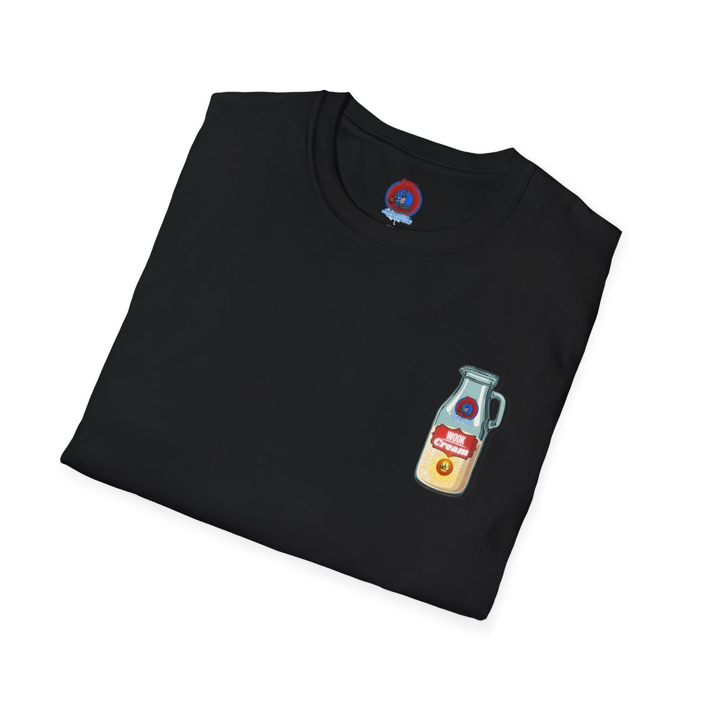 Classic Donut Tee - Unisex Soft-Style - "Wooked Cream - YEMSG Donut " - bottle - variant 8