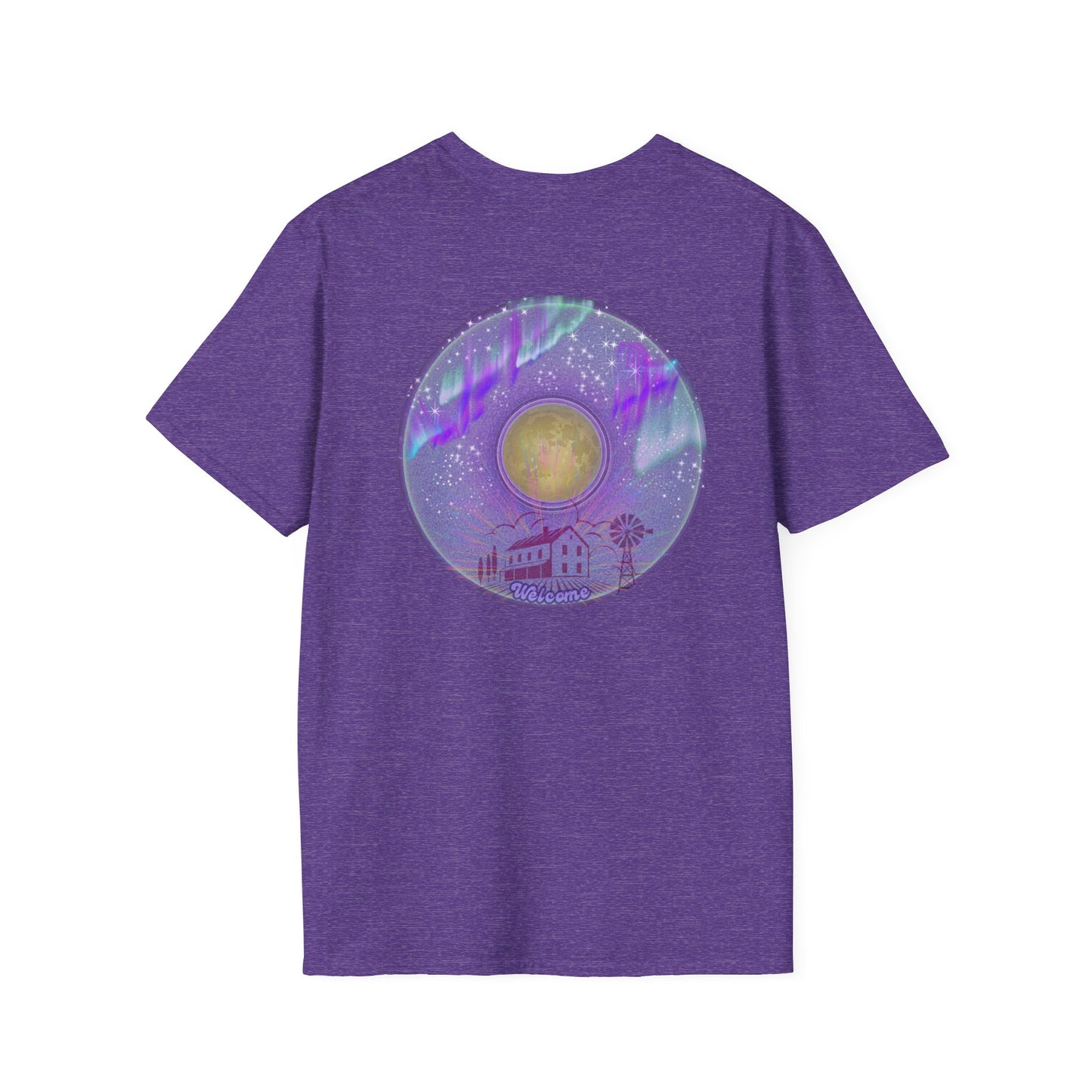 Classic Donut Tee - Unisex Soft-Style - "Welcome, this is your Donut" - series 1.0  - purple donut