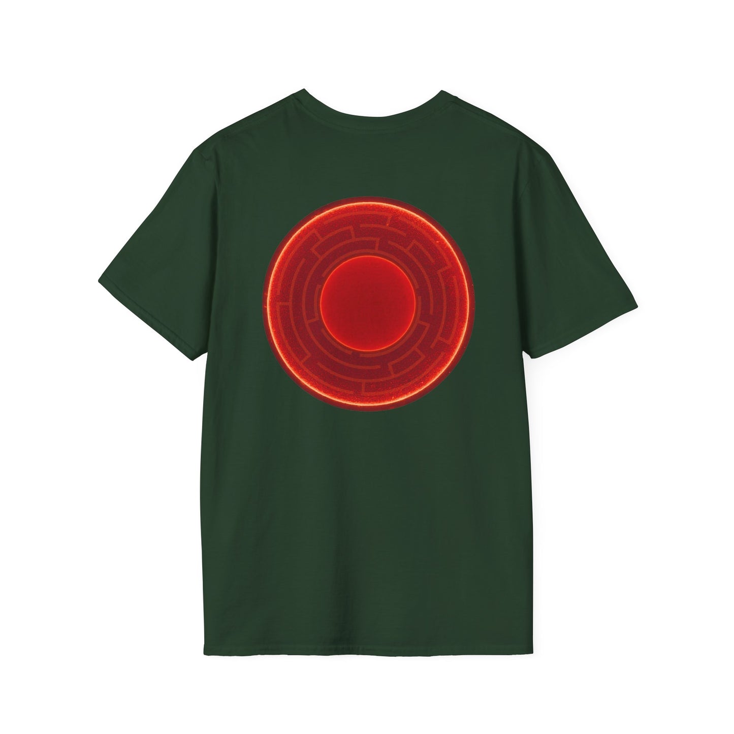 Classic Donut Tee - Unisex Soft-Style - "The Amazing Donut" - series 1.0 - variant 1 - red donut