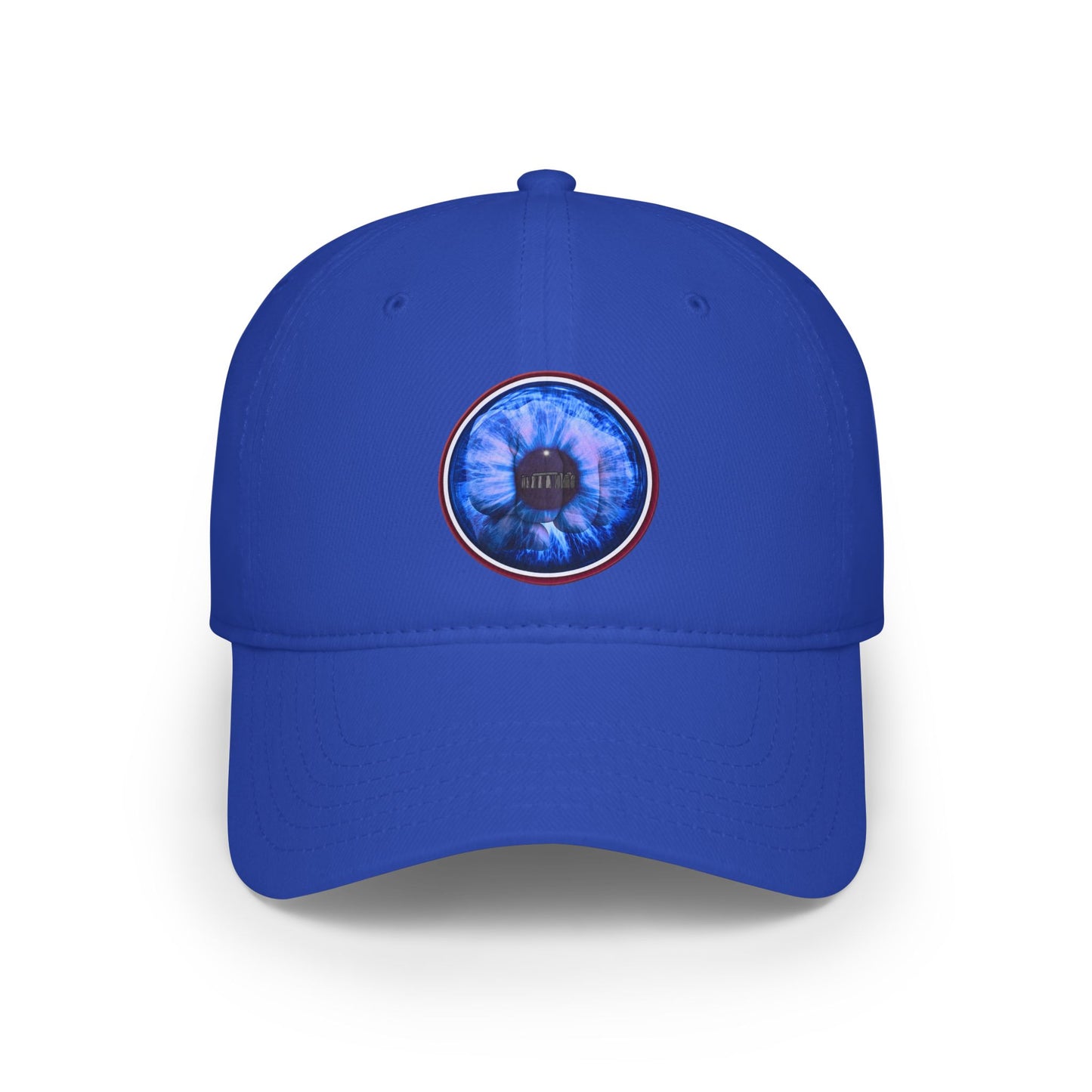 Lumpy Donut Baseball Cap - "Wilson's Eye Sore Donut Cap" - variant 3 - blue idonut w/