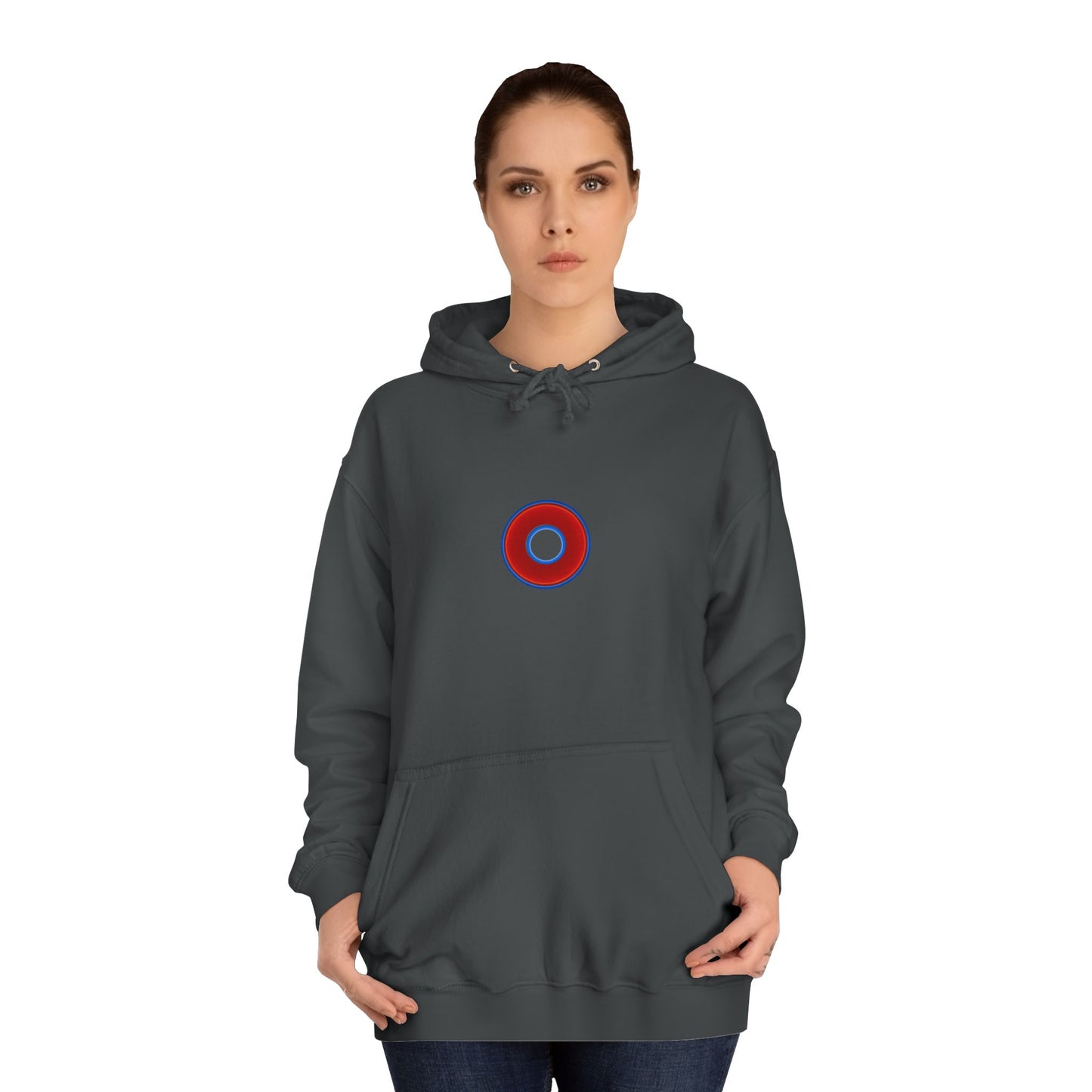 Harriette's Hoodie - with Lumpy Donuts - Official Lumpy Logo - Variant #2 - Red Donuts
