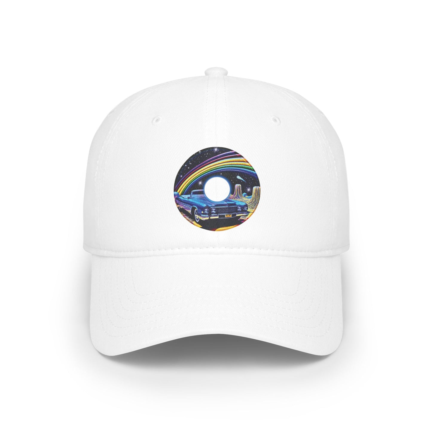 Lumpy Donut Baseball Cap - "Halley's Caddy Donut Cap" - variant 2 - pic donut w/