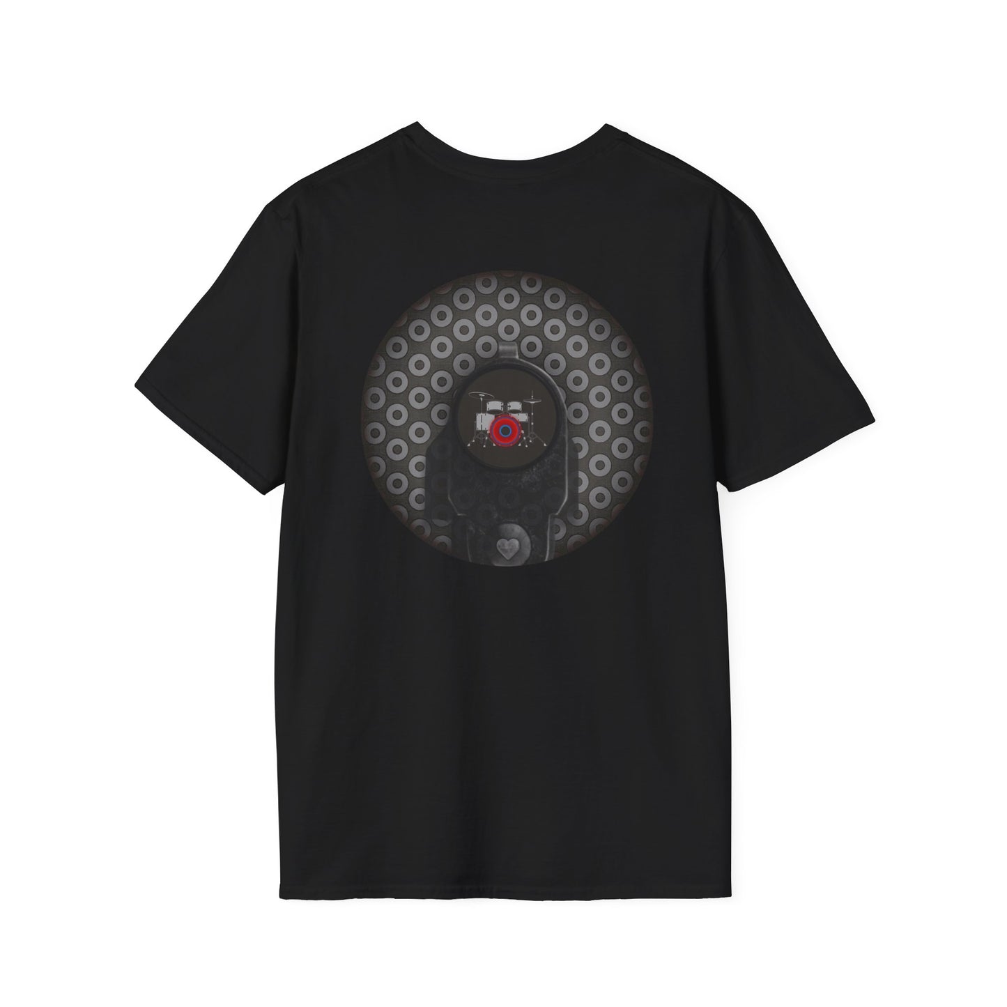 Classic Donut Tee - Unisex Soft-Style - "Lifesaving Donut Tee" - paradoxical gray/black donut