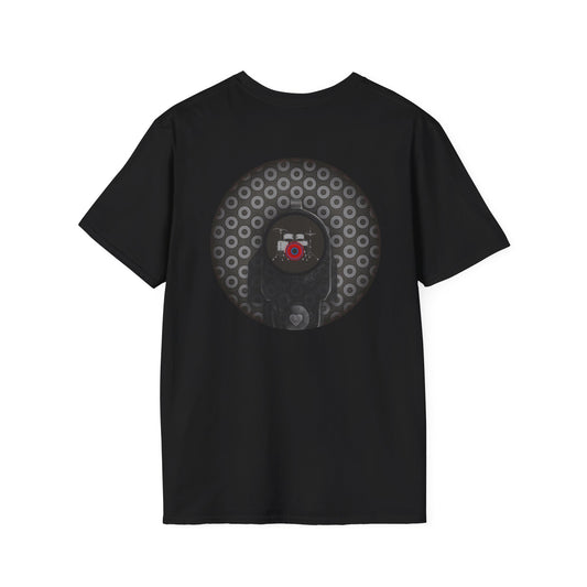 Classic Donut Tee - Unisex Soft-Style - "Lifesaving Donut Tee" - paradoxical gray/black donut