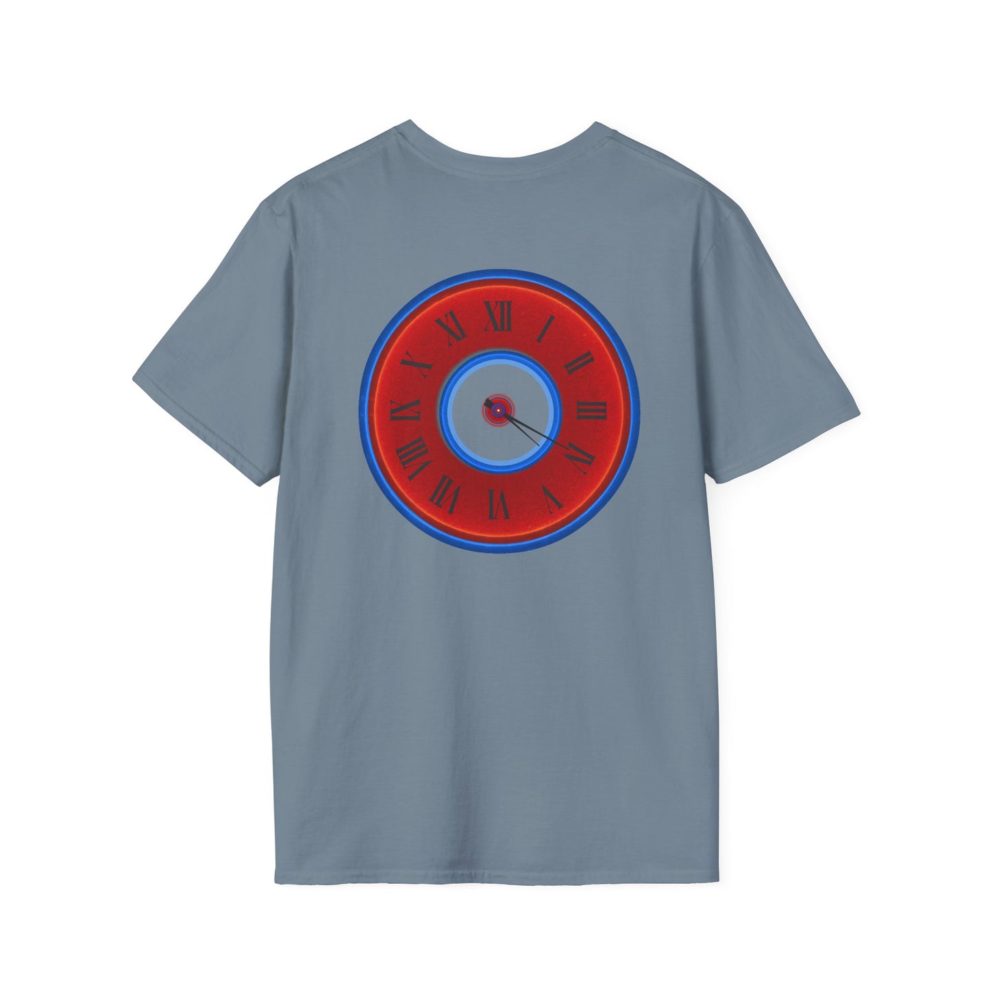 Classic Donut Tee - Unisex Soft-Style - "What time is it? Liquid time." - series 1.0 - red donut