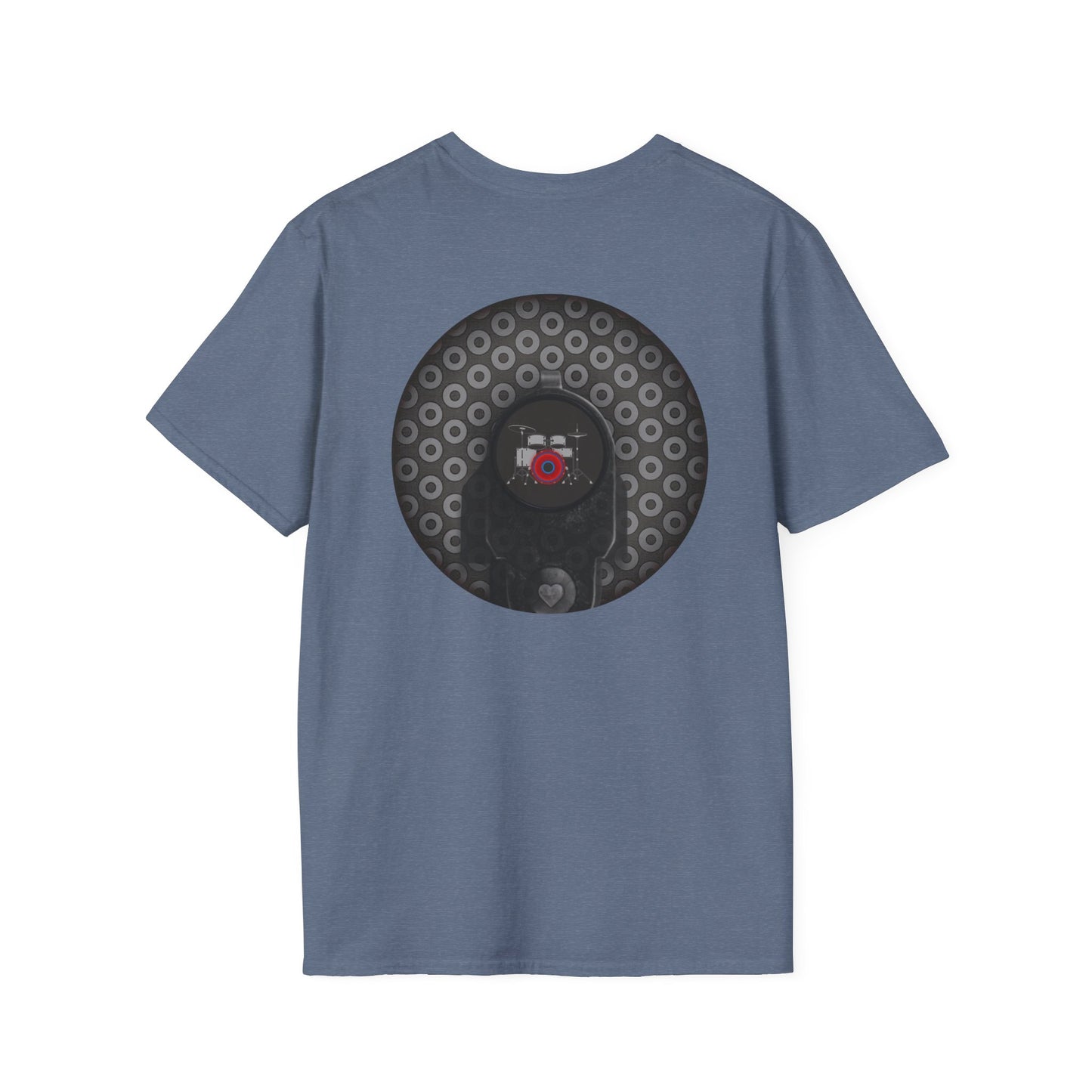 Classic Donut Tee - Unisex Soft-Style - "Lifesaving Donut Tee" - paradoxical gray/black donut