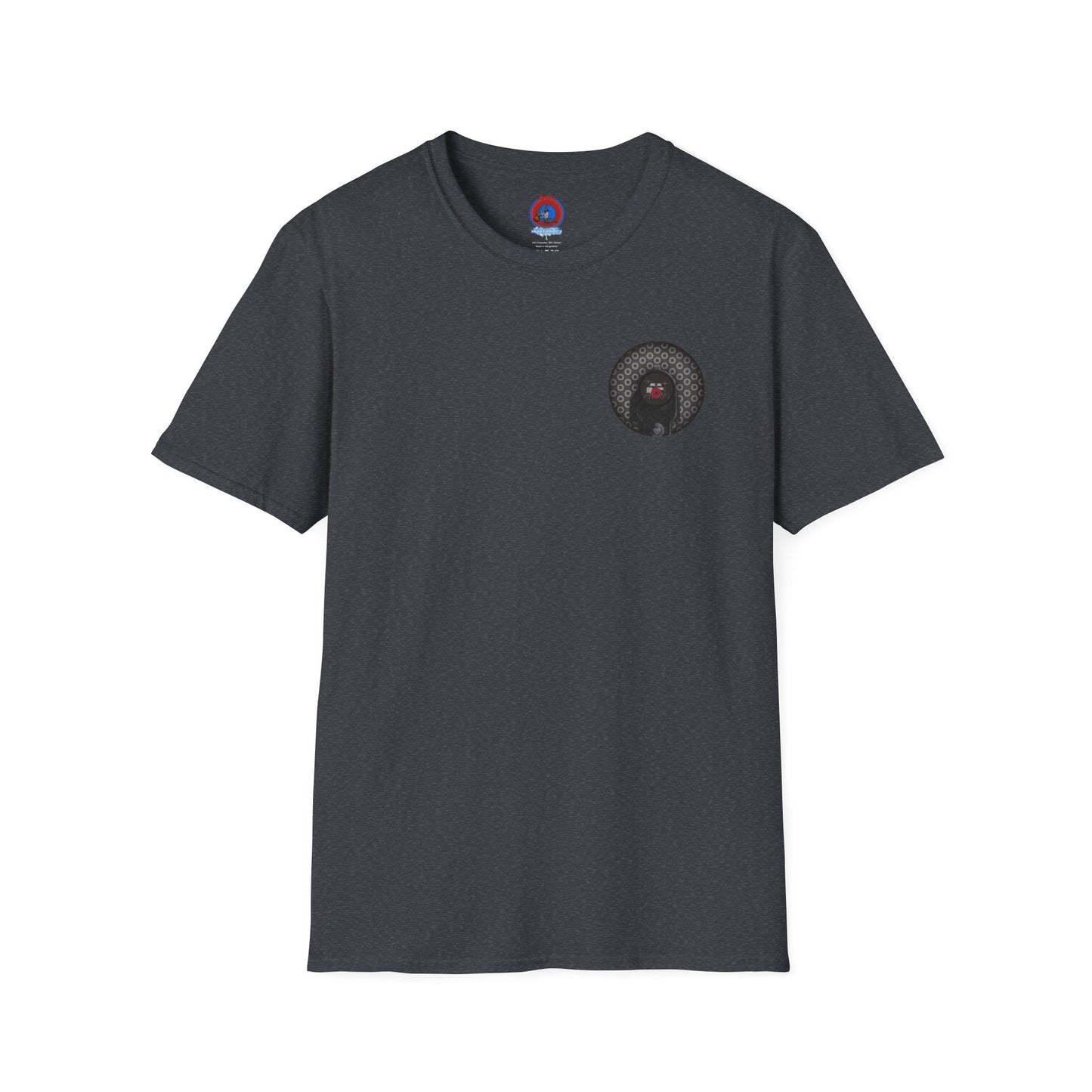 Classic Donut Tee - Unisex Soft-Style - "Lifesaving Donut Tee" - paradoxical gray/black donut