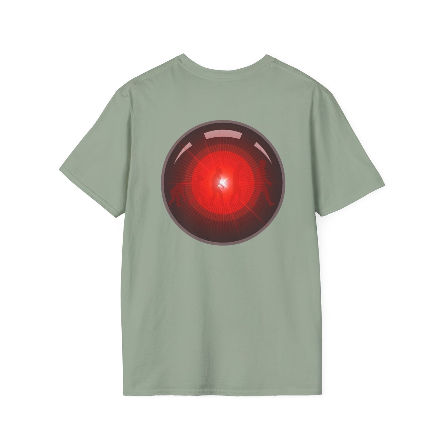Classic Donut Tee - Unisex Soft-Style - "2025: a Donut Odyssey" - series 1.0 - variant 2 - black/red donut