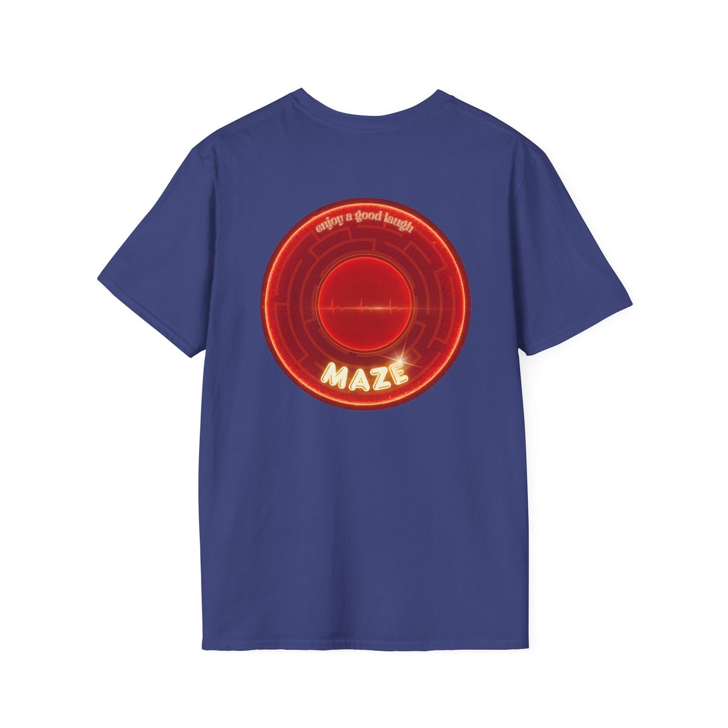 Classic Donut Tee - Unisex Soft-Style - "The Amazing Donut" - series 1.0 - variant 2 - red donut