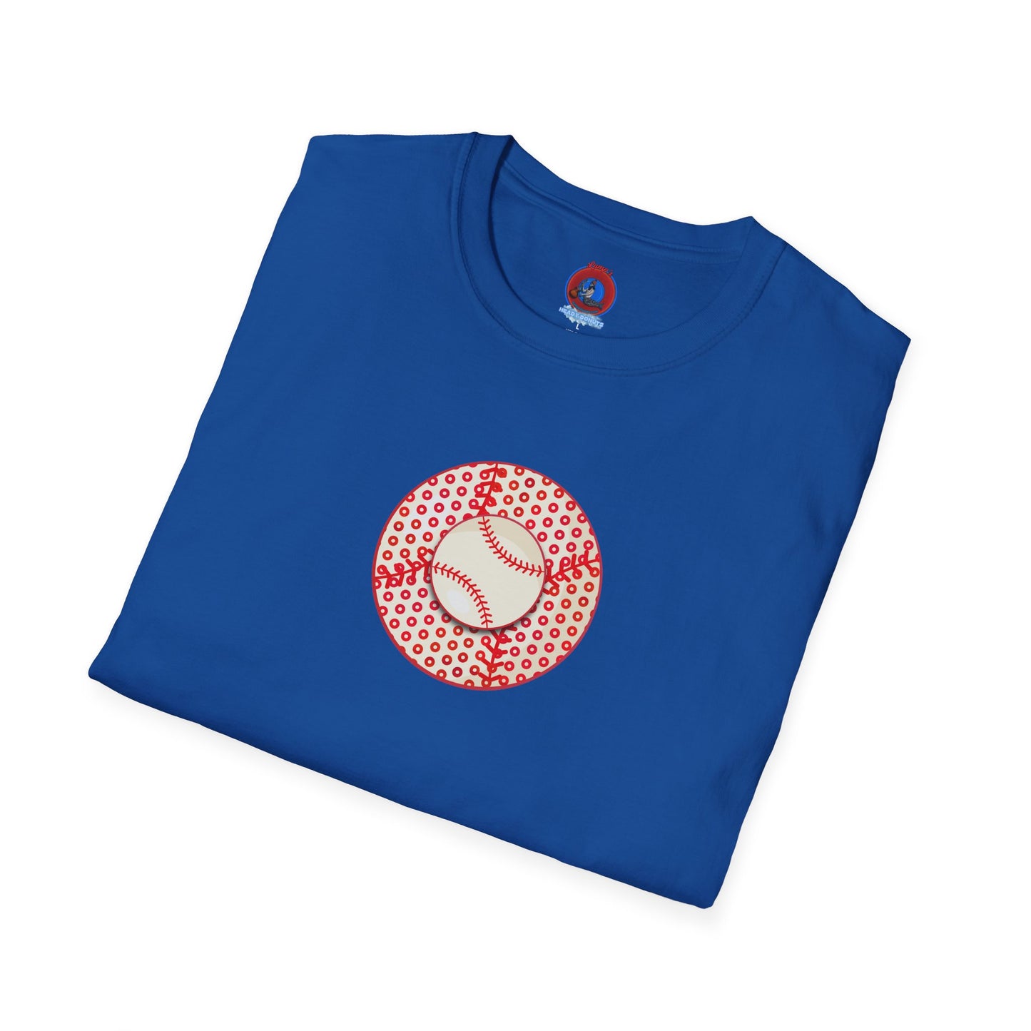 Classic Donut Tee - Unisex Soft-Style - "Phenway Ballpark Donuts" - baseball paradox donut - variant 3