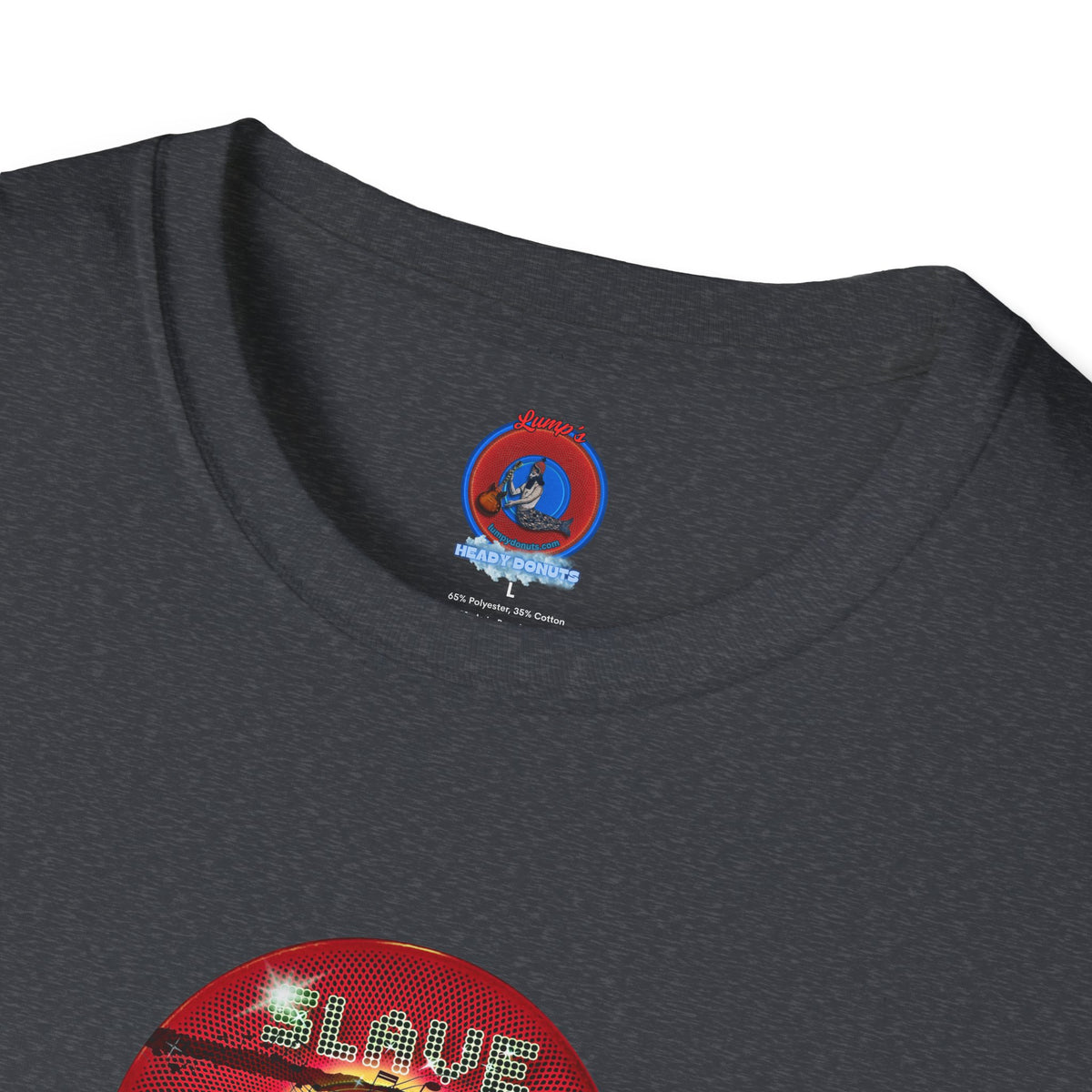 Classic Donut Tee - Unisex Soft-Style - "Slave to this Tee" - series 1.0  - red phatty donut