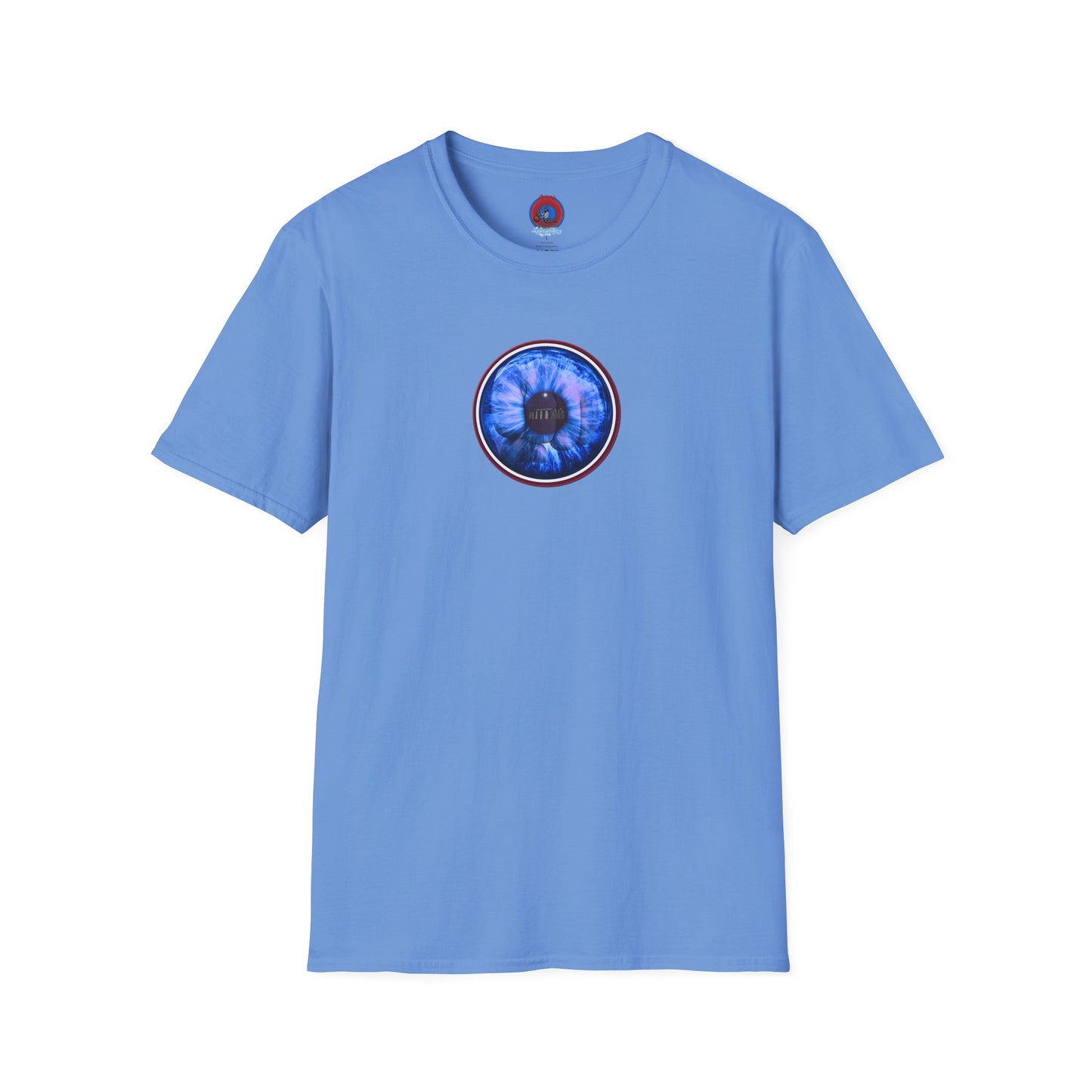 Classic Donut Tee - Unisex Soft-Style - "Wilson's Eyesore Donut Tee" - blue idonut - variant 3