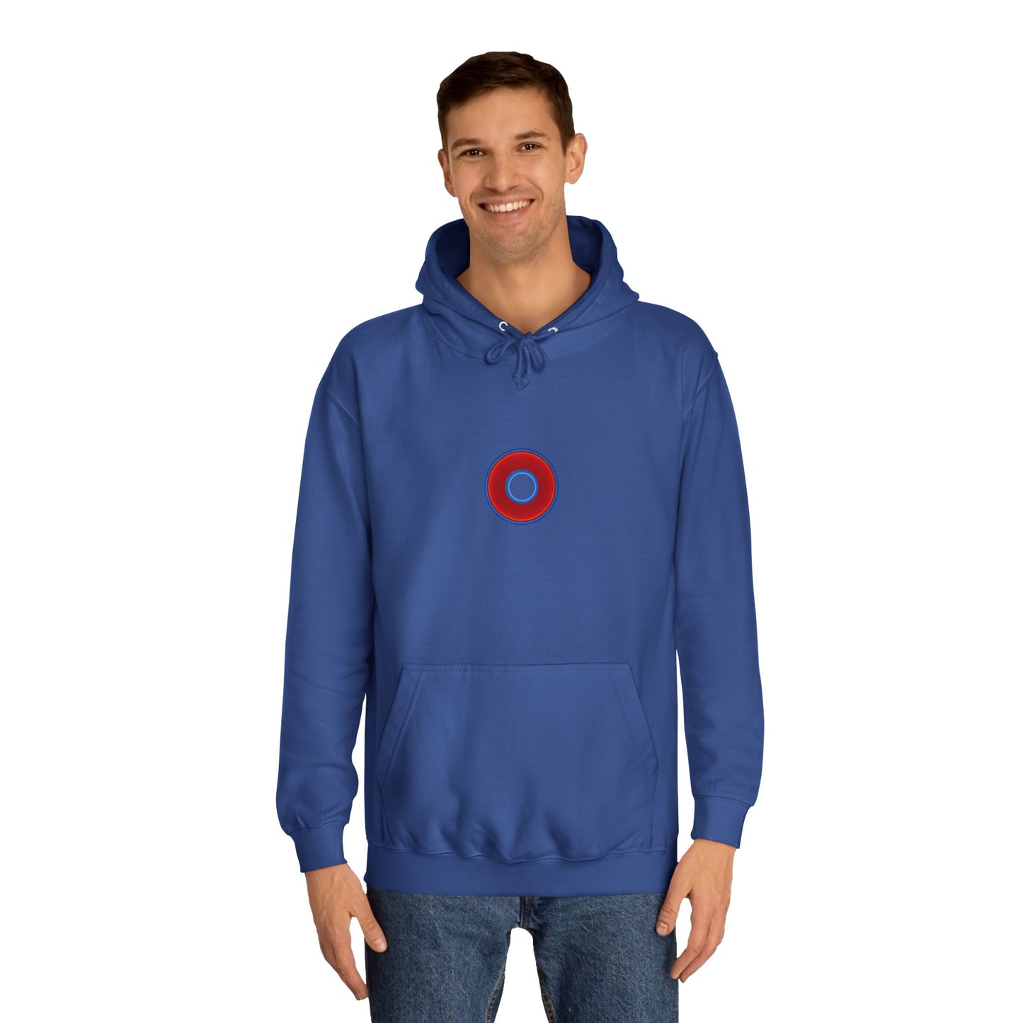 Harriette's Hoodie - with Lumpy Donuts - Official Lumpy Logo - Variant #2 - Red Donuts